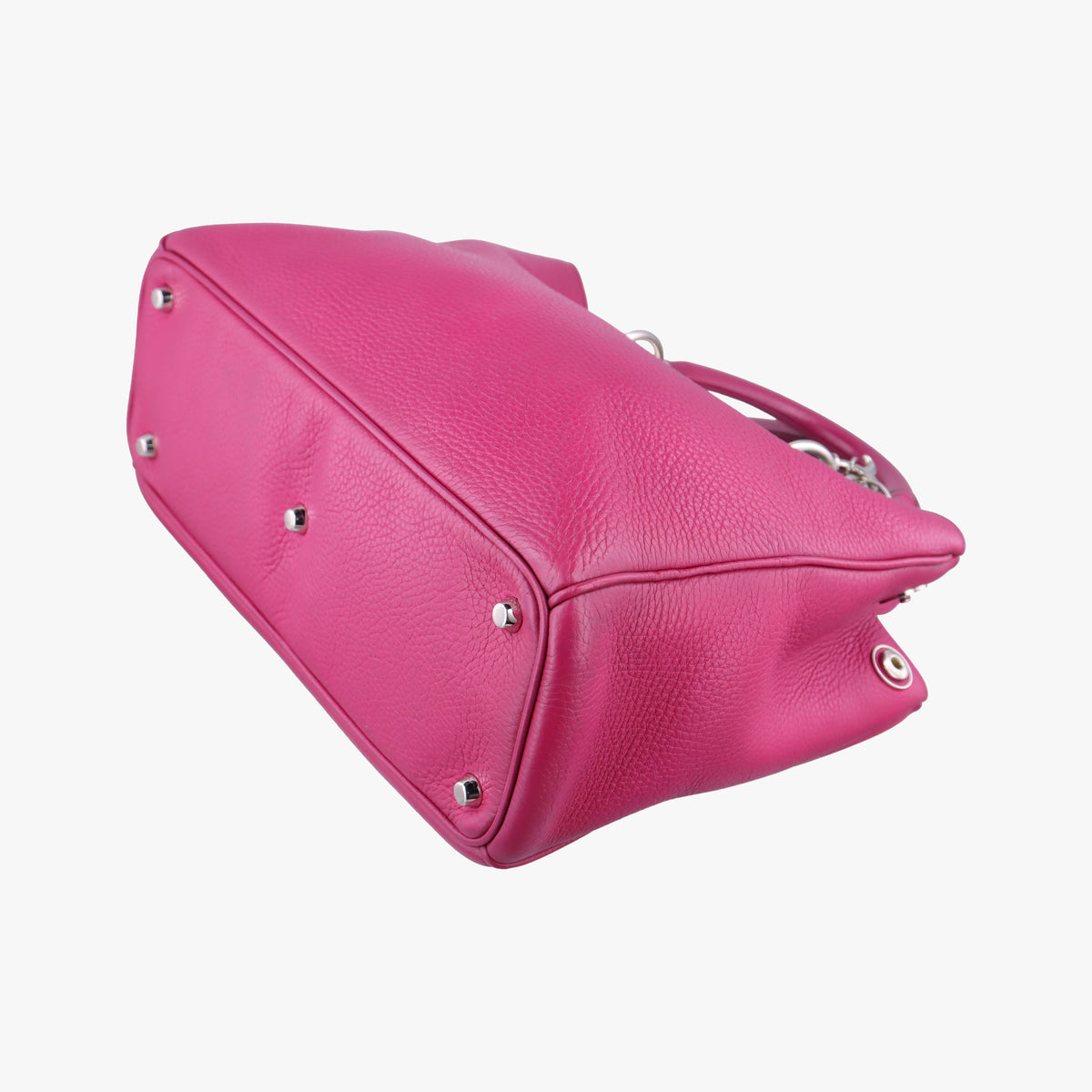 Pre-owned Christian Dior Diorissimo Rose Leather  handbag | stylenewstar