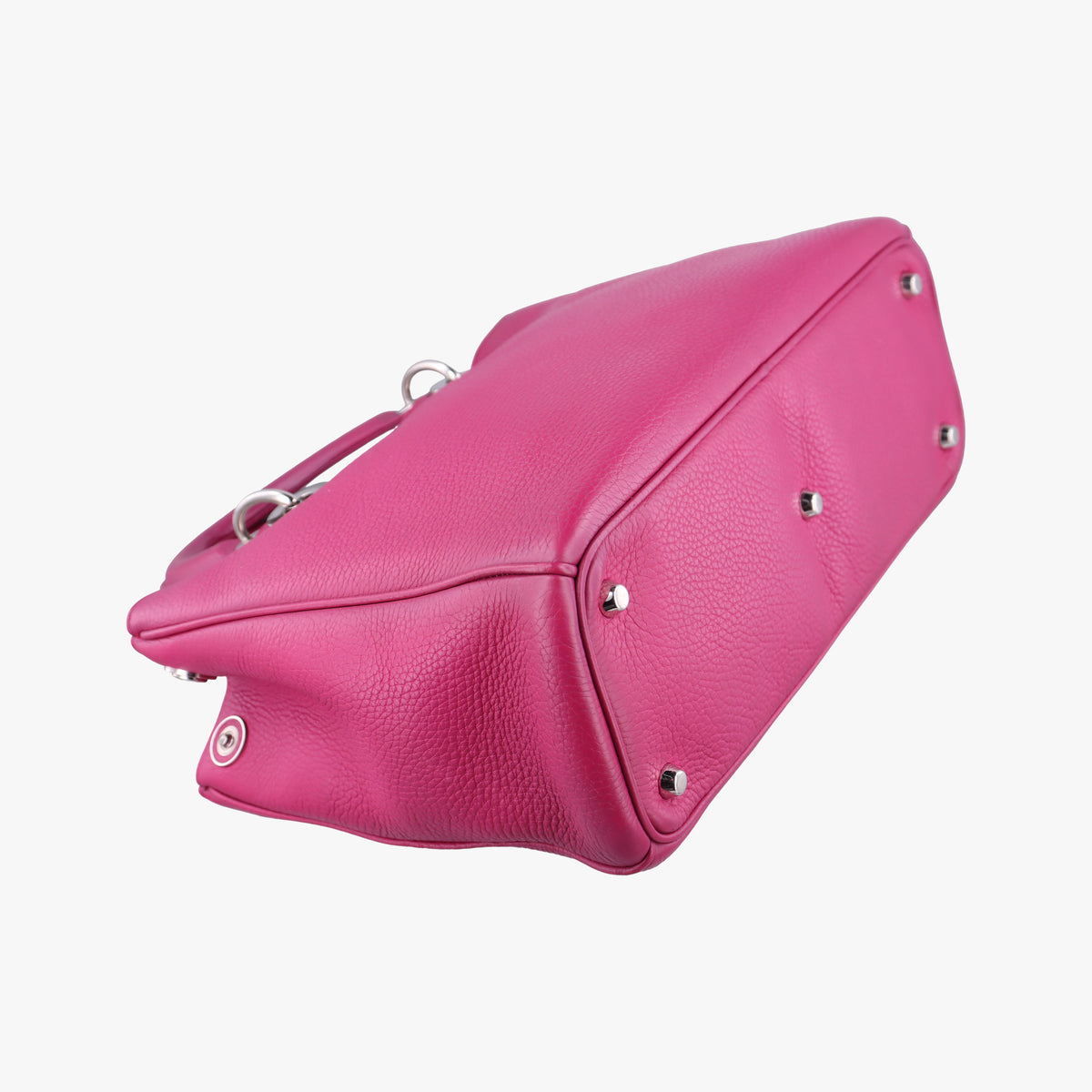 Pre-owned Christian Dior Diorissimo Rose Leather  handbag | stylenewstar