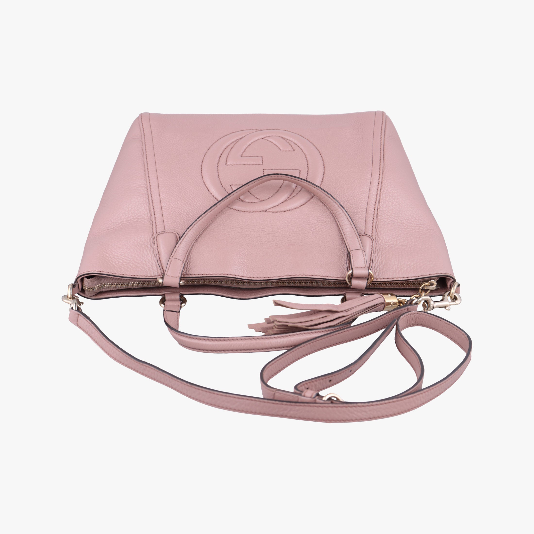 Vintage Gucci Soho Pink Leather 369176 shoulderbag | stylenewstar