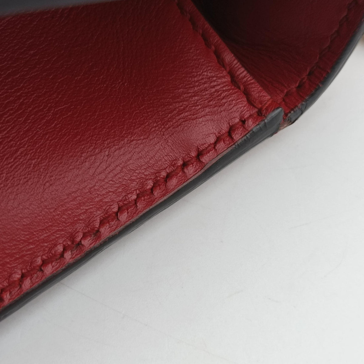 Pre-owned Gucci Padlock Red Leather 409487 shoulderbag | stylenewstar