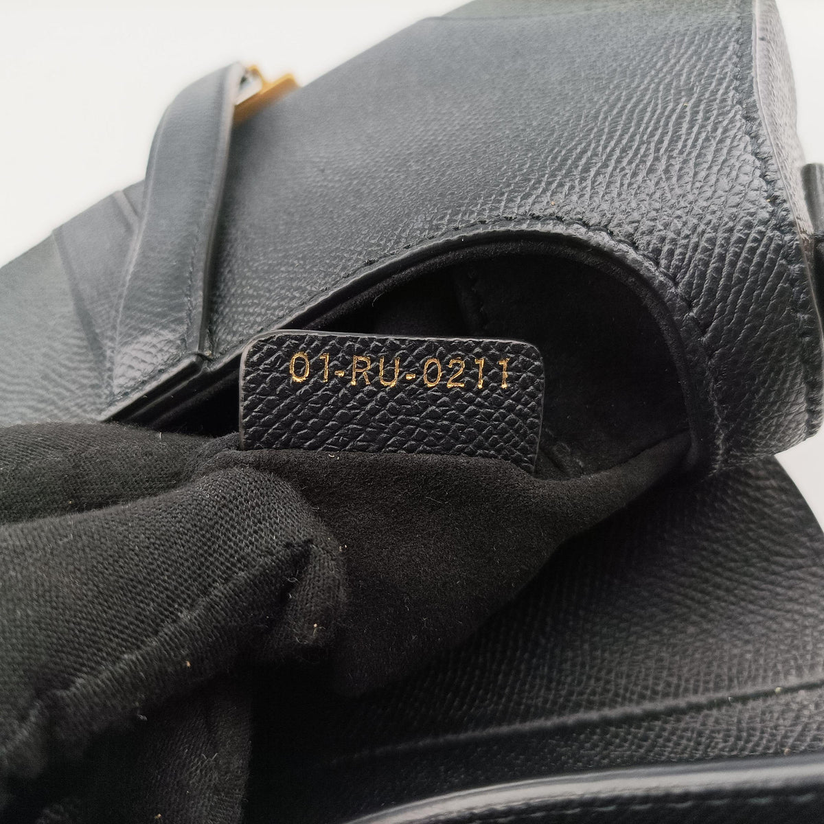 Vintage Christian Dior saddle Black leather  shoulderbag | stylenewstar