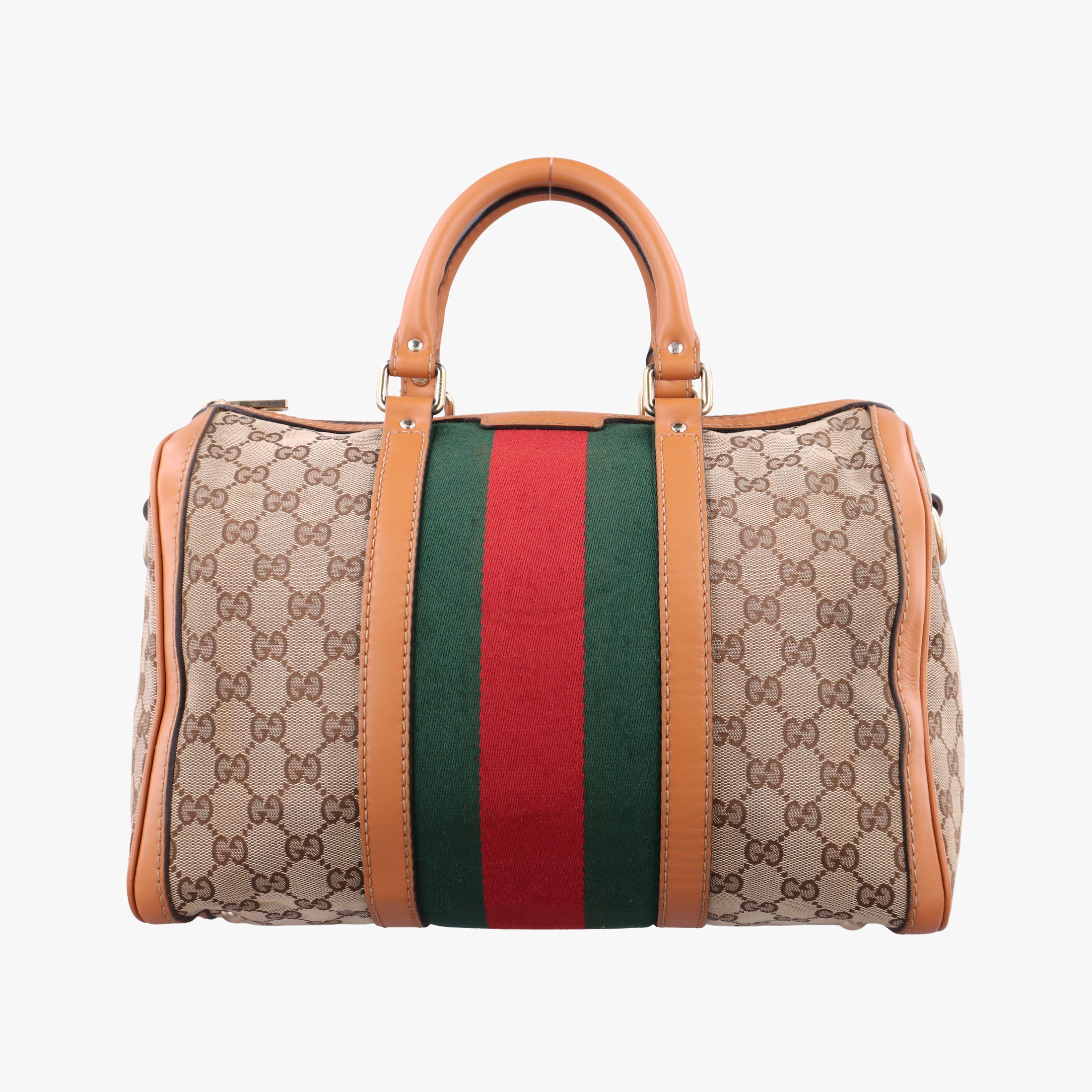 Pre-owned Gucci Sherry Line Multicolour canvas×leather 247205 handbag | stylenewstar