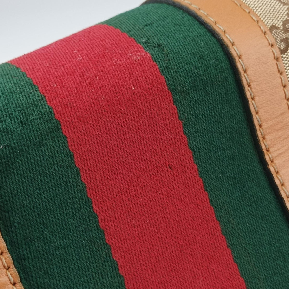 Pre-owned Gucci Sherry Line Multicolour canvas×leather 247205 handbag | stylenewstar