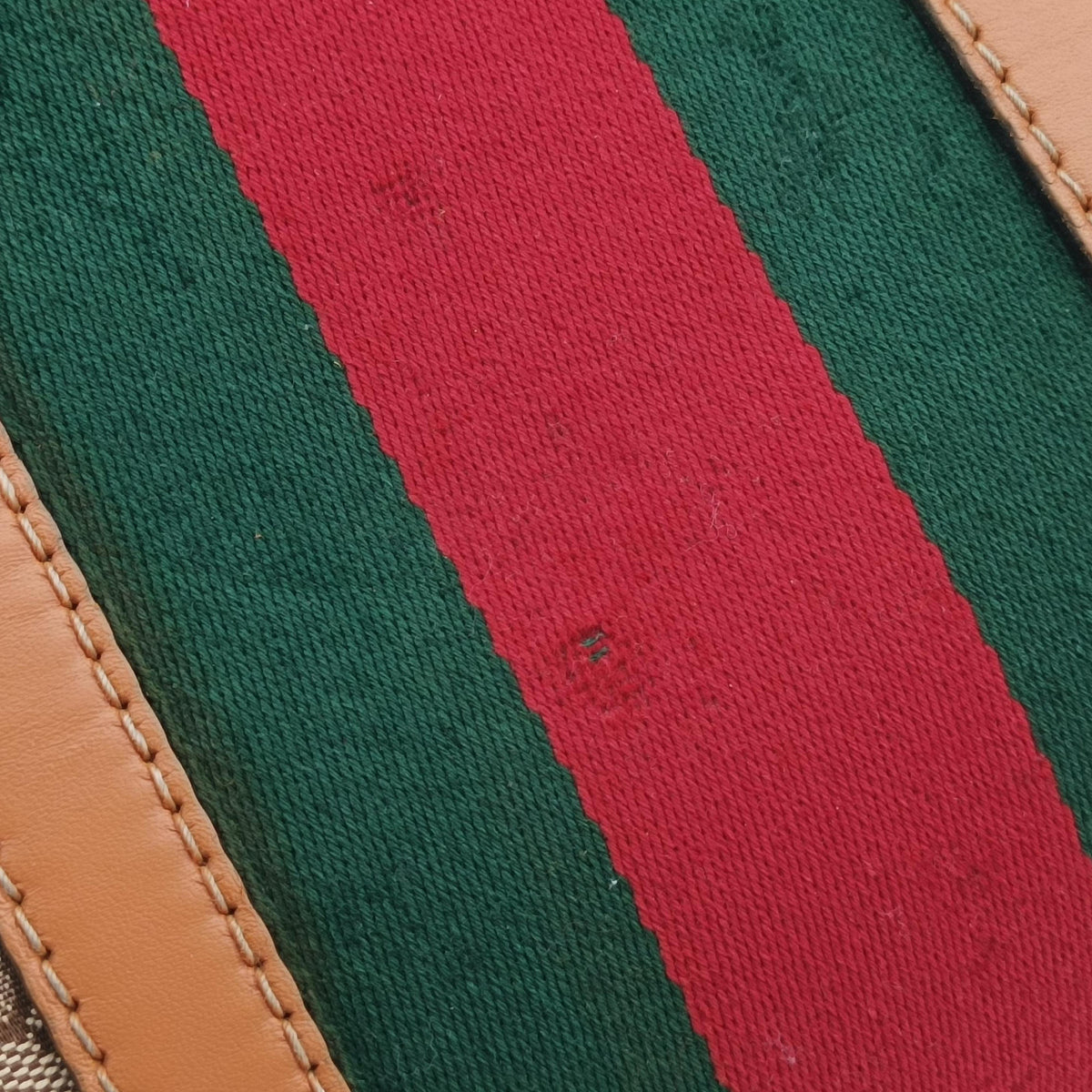 Pre-owned Gucci Sherry Line Multicolour canvas×leather 247205 handbag | stylenewstar
