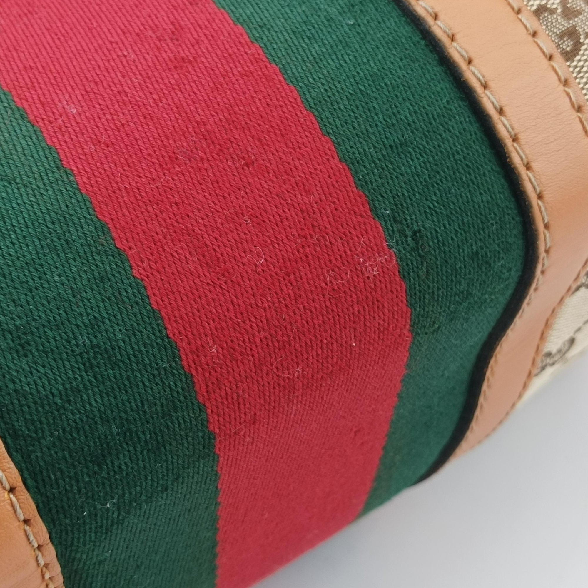 Pre-owned Gucci Sherry Line Multicolour canvas×leather 247205 handbag | stylenewstar