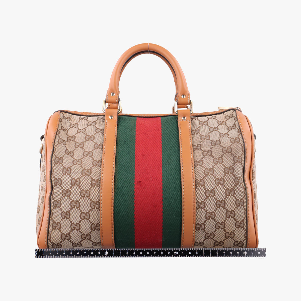Pre-owned Gucci Sherry Line Multicolour canvas×leather 247205 handbag | stylenewstar