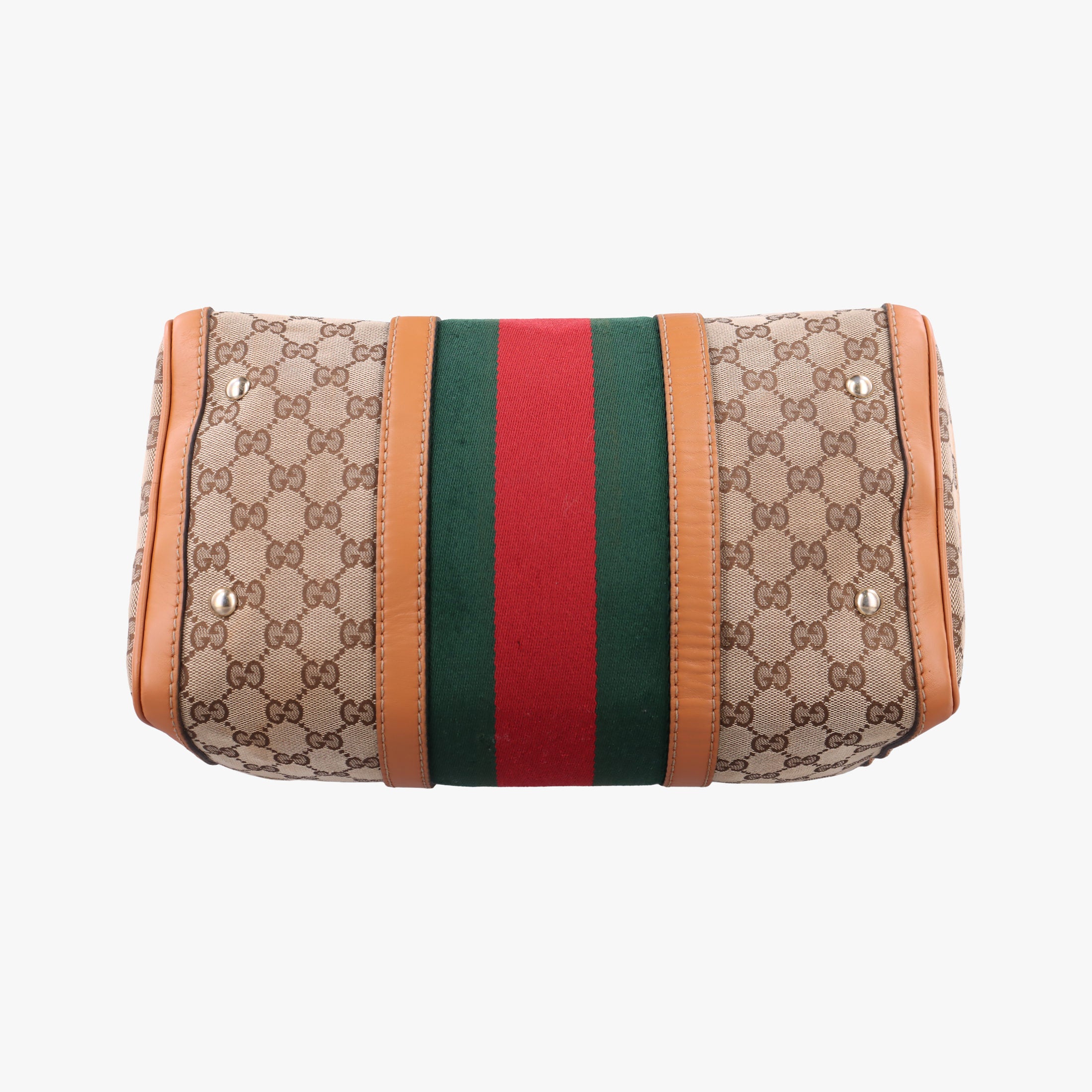 Pre-owned Gucci Sherry Line Multicolour canvas×leather 247205 handbag | stylenewstar