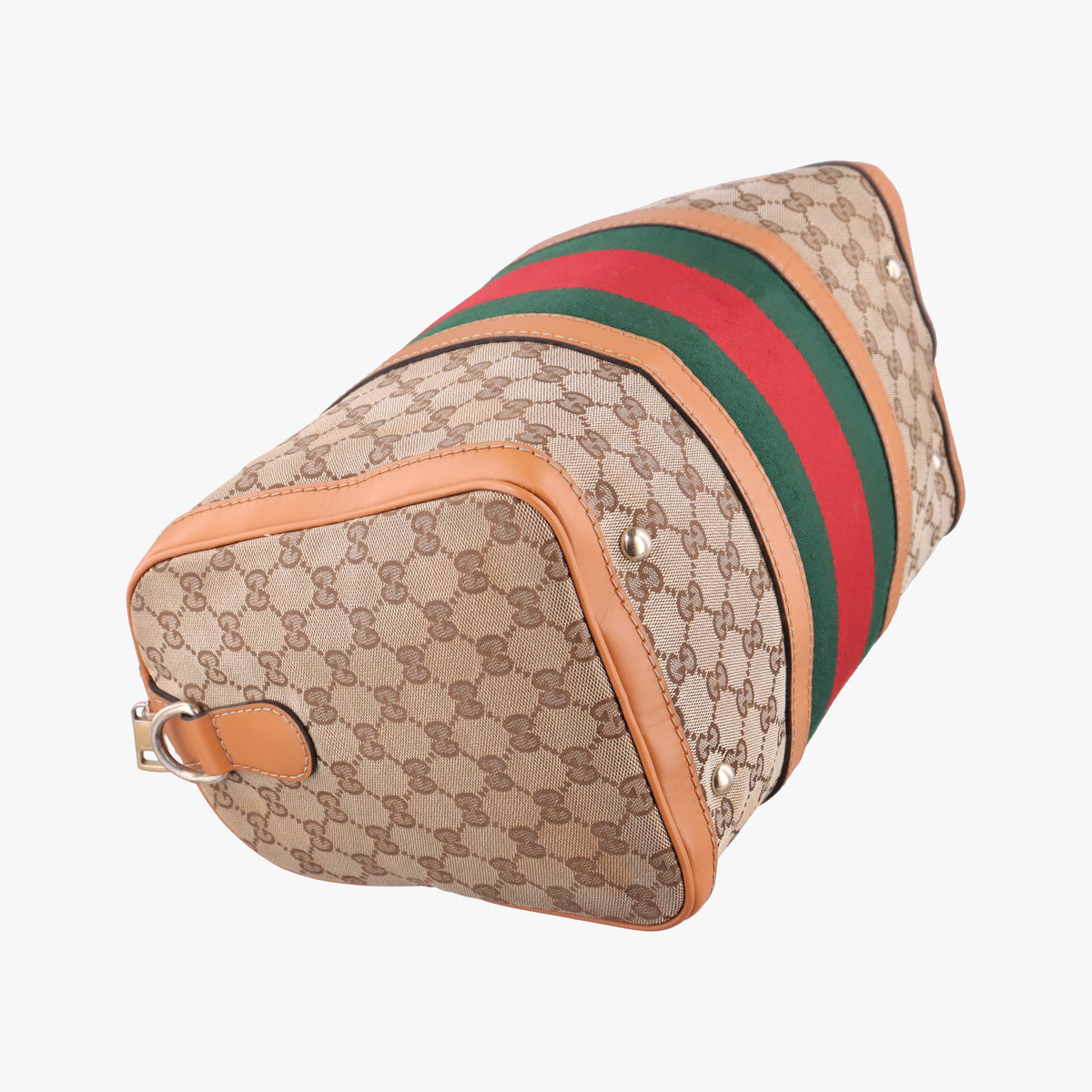Pre-owned Gucci Sherry Line Multicolour canvas×leather 247205 handbag | stylenewstar