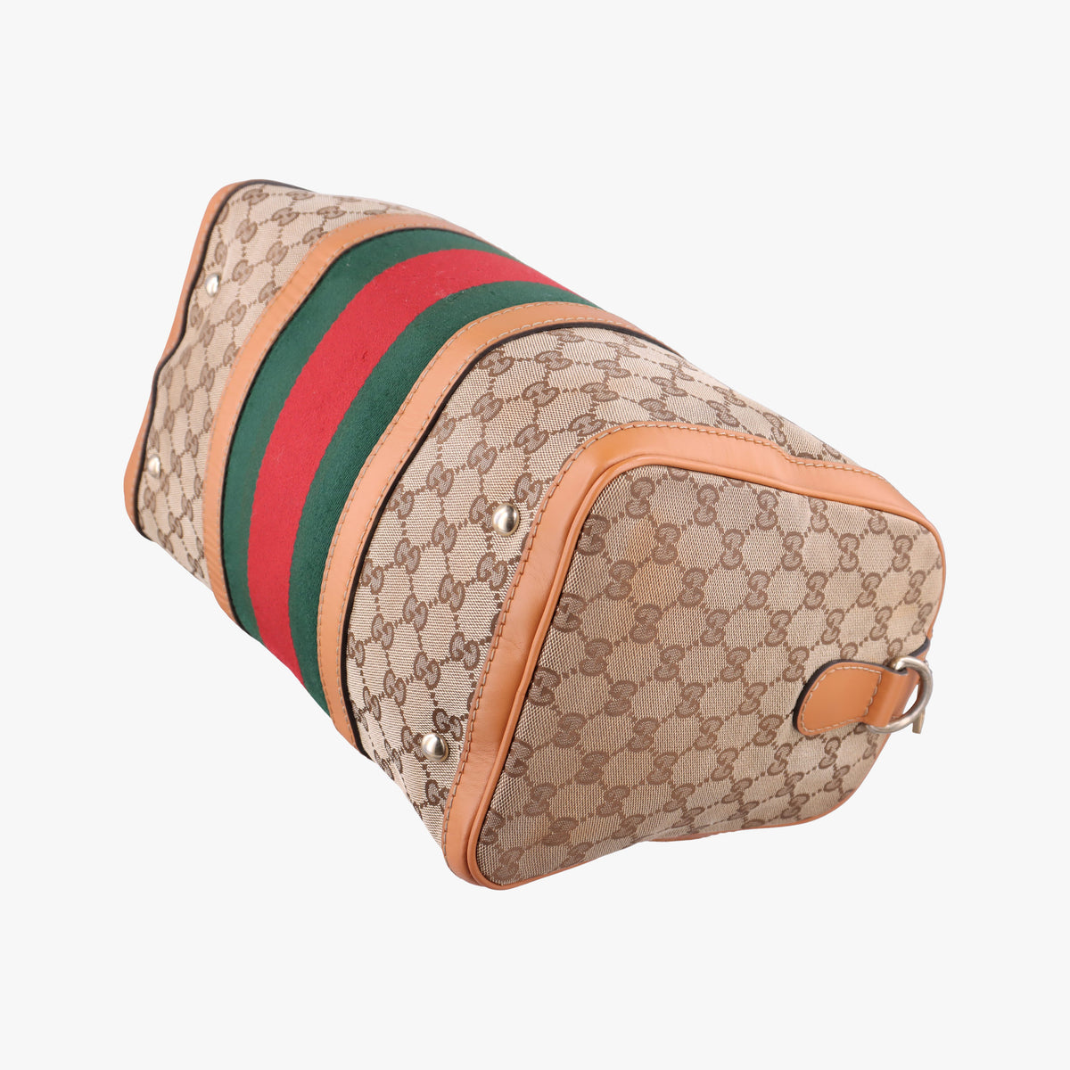Pre-owned Gucci Sherry Line Multicolour canvas×leather 247205 handbag | stylenewstar