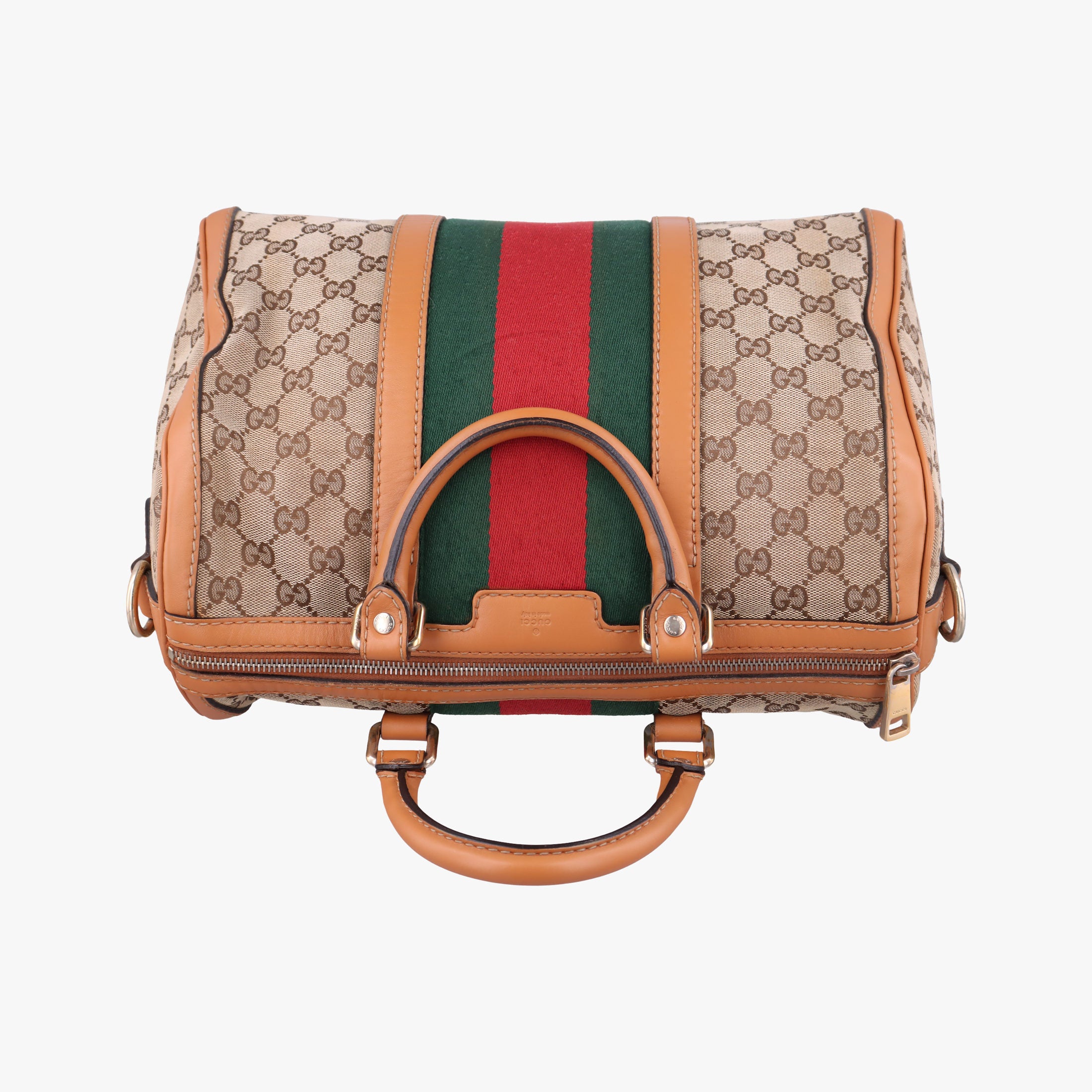 Pre-owned Gucci Sherry Line Multicolour canvas×leather 247205 handbag | stylenewstar