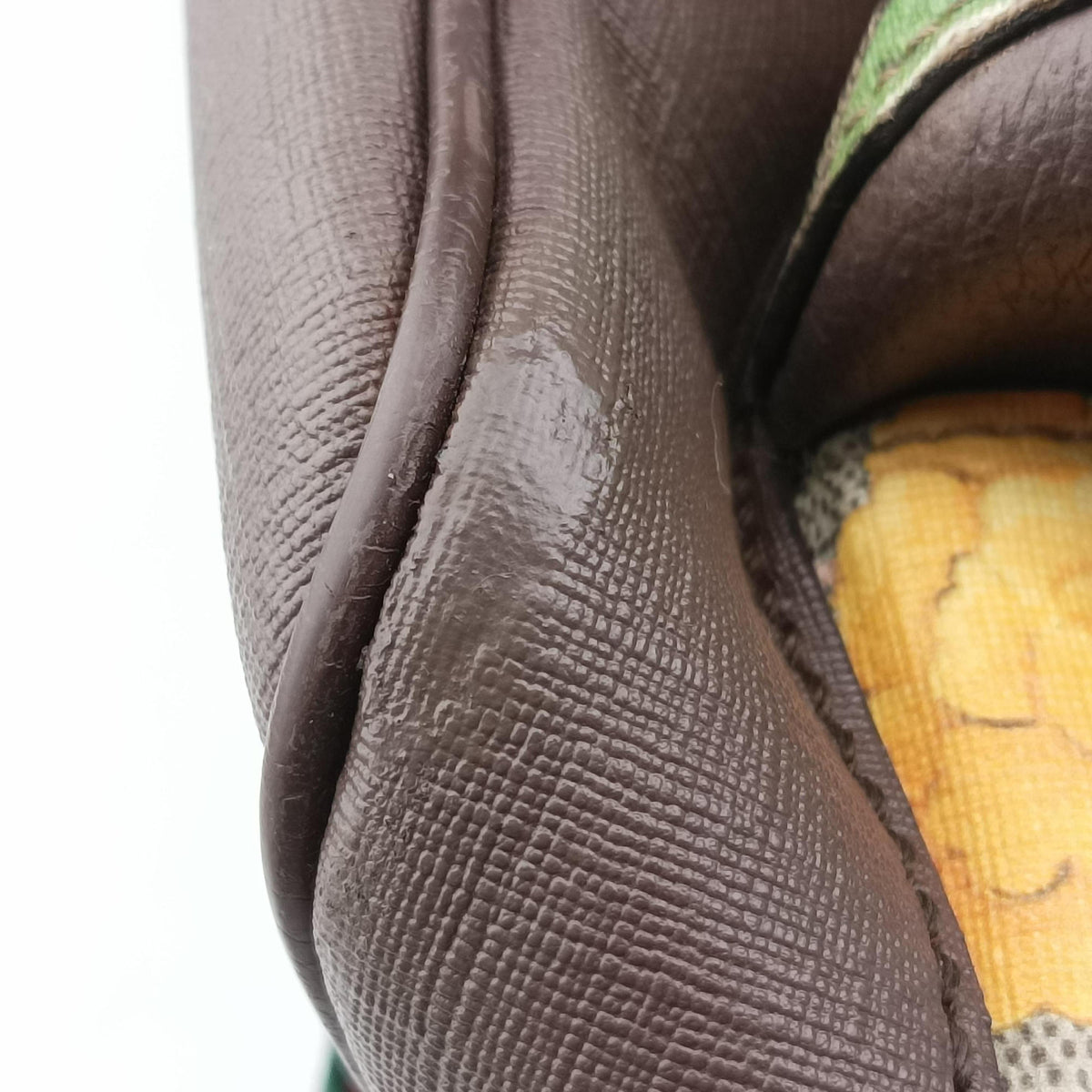 Pre-owned Gucci GG Supreme Bengal Brown×Multicolour PVC coated canvas×Leather 428027 backpack/rucksack | stylenewstar
