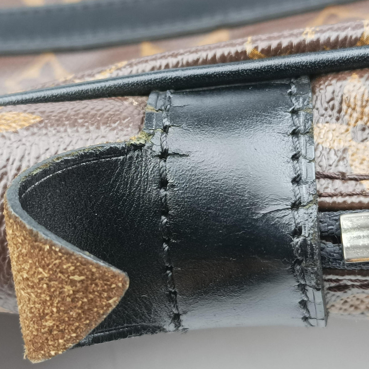 Vintage Louis Vuitton Porte Documents Voyage brown Monogram Canvas M40225 handbag | stylenewstar