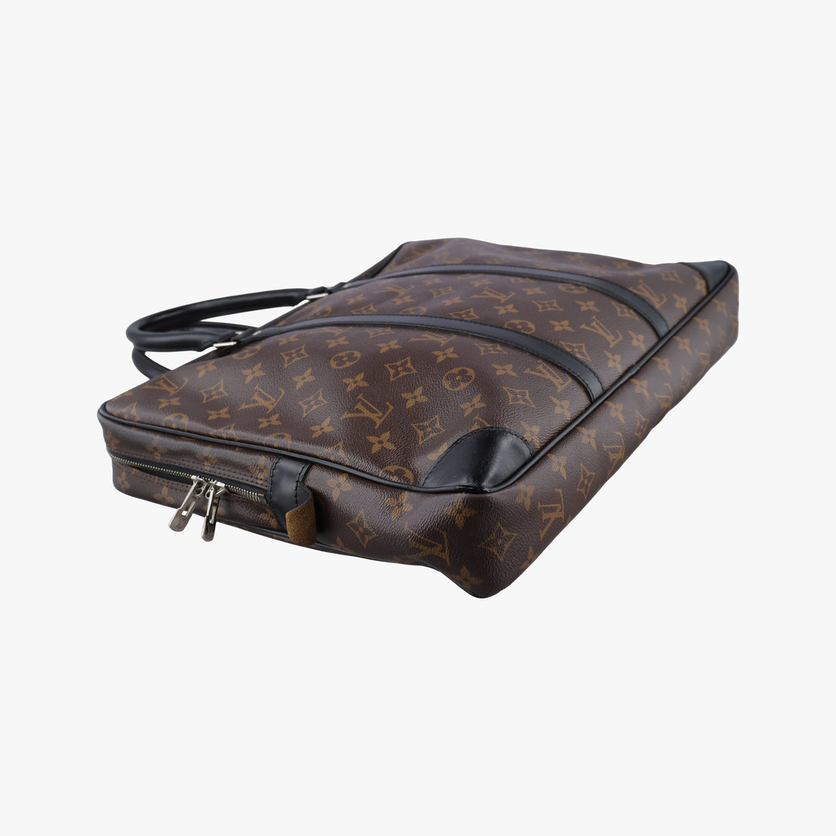 Vintage Louis Vuitton Porte Documents Voyage brown Monogram Canvas M40225 handbag | stylenewstar
