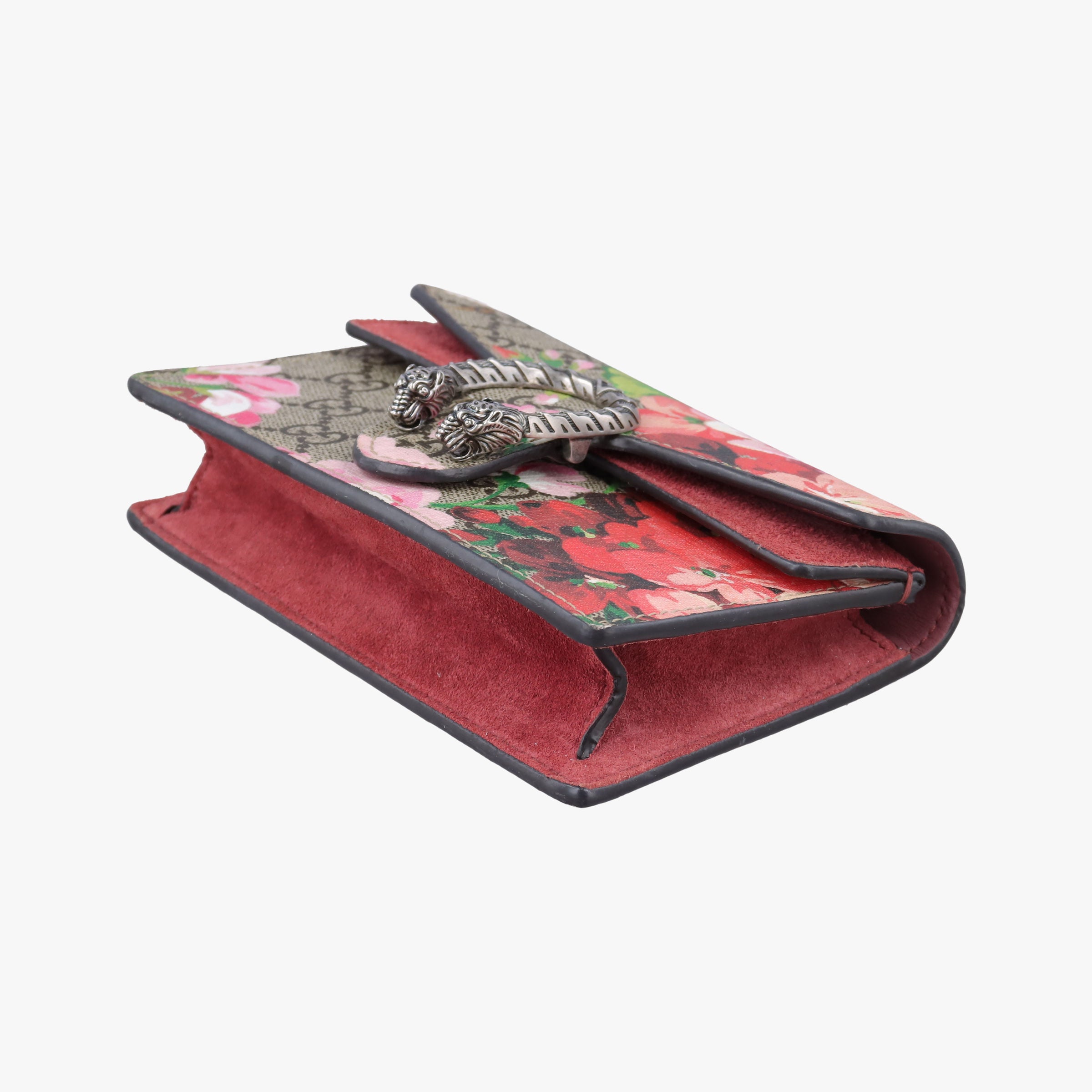 Pre-owned Gucci Dionysus beige×Multicolour PVC coated canvas × suede 476432 shoulderbag | stylenewstar