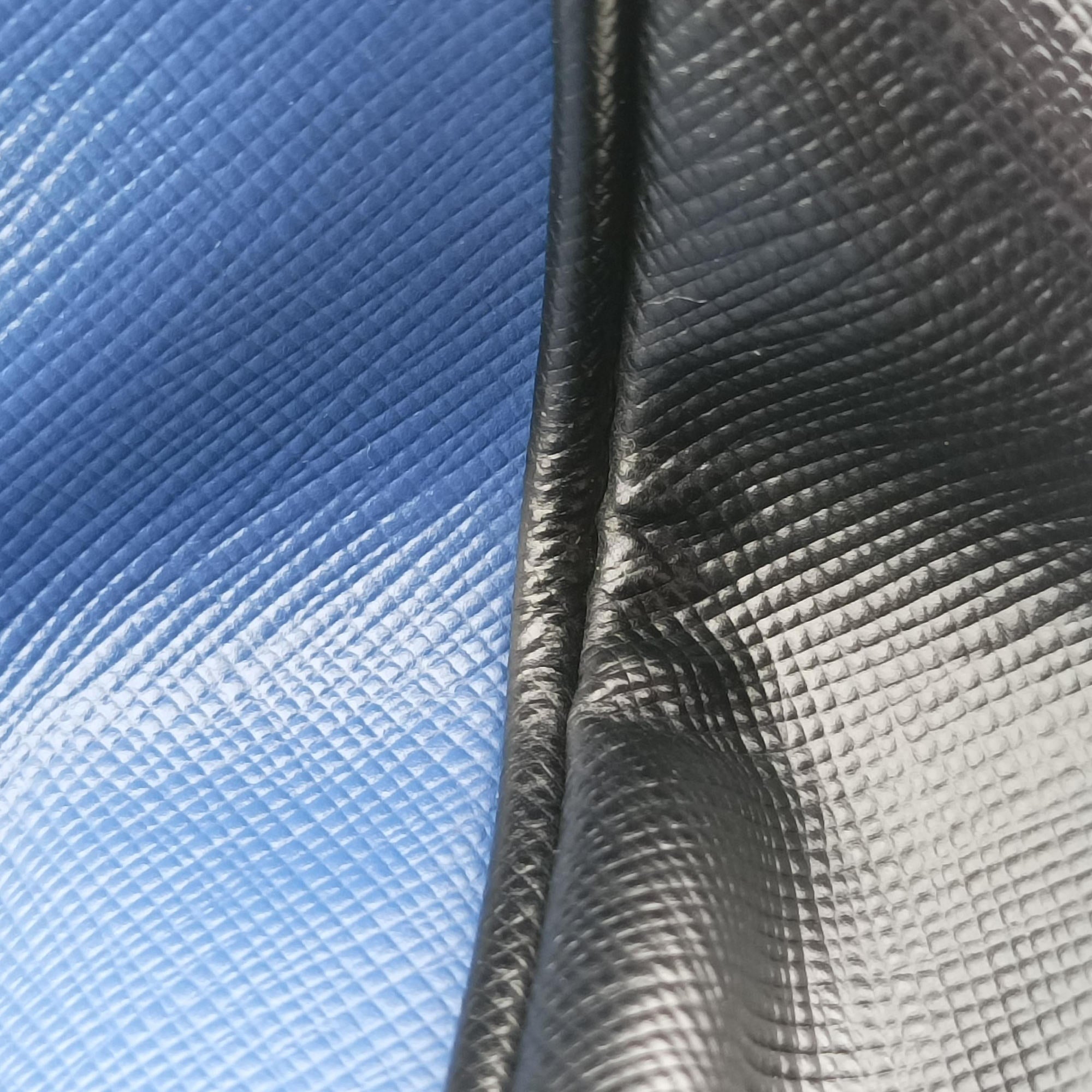 Pre-owned Prada Galleria Blue×black SAFFIANO Leather B1874A handbag | stylenewstar