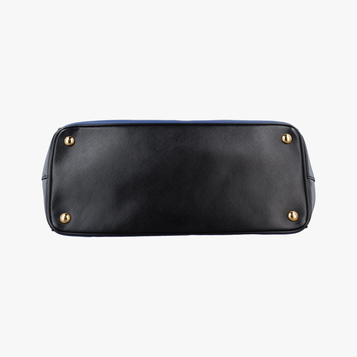 Pre-owned Prada Galleria Blue×black SAFFIANO Leather B1874A handbag | stylenewstar