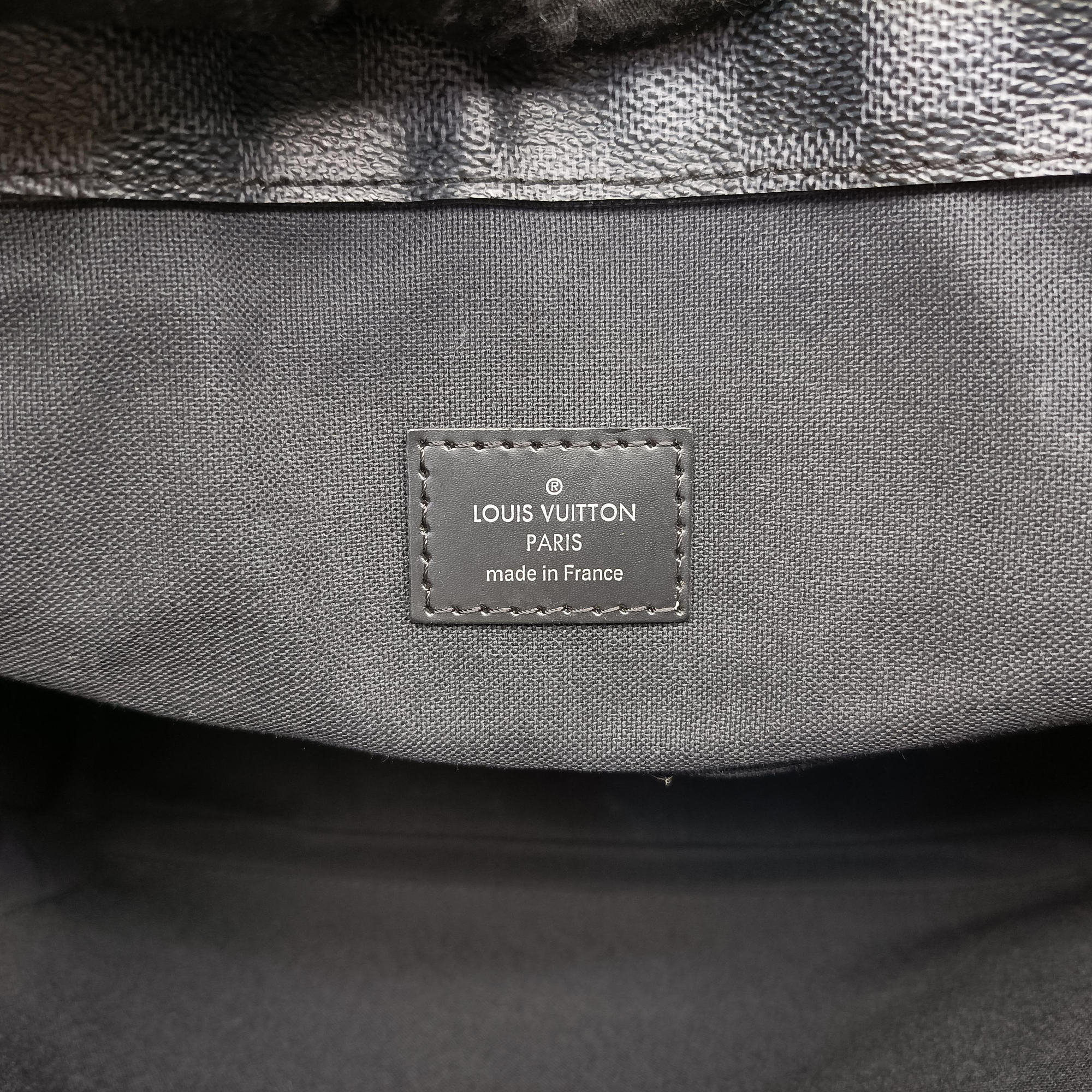 Pre-owned Louis Vuitton Tadao Graphite Damier Graphite N41259 shoulderbag | stylenewstar