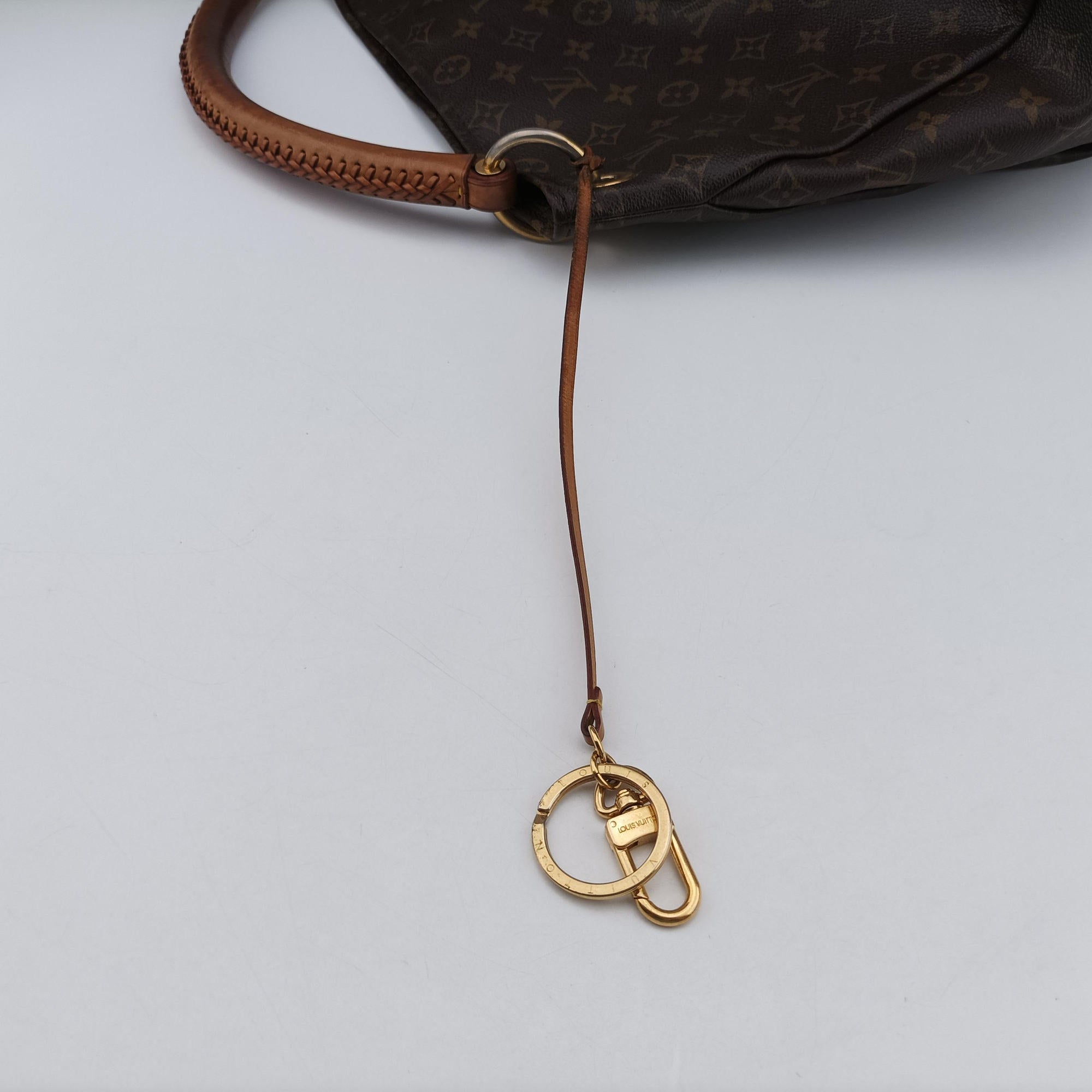 Pre-owned Louis Vuitton ARTSY MM Brown Monogram Canvas M40249 shoulderbag | stylenewstar