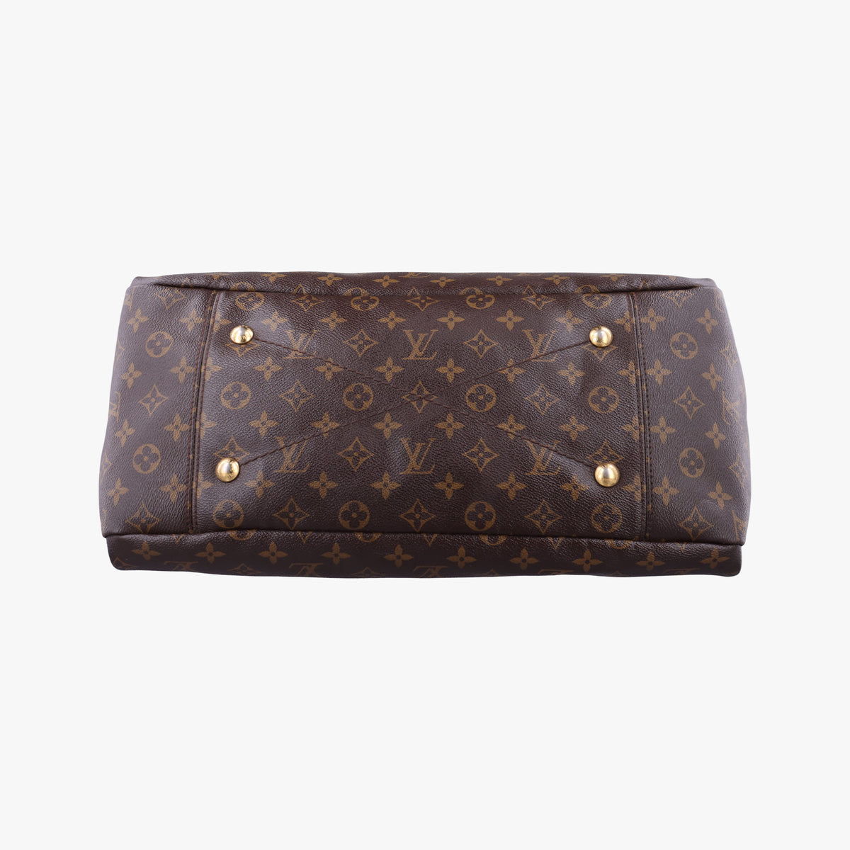 Pre-owned Louis Vuitton ARTSY MM Brown Monogram Canvas M40249 shoulderbag | stylenewstar