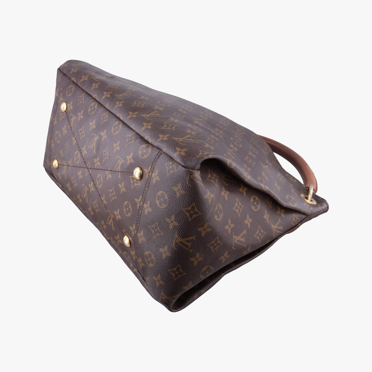 Pre-owned Louis Vuitton ARTSY MM Brown Monogram Canvas M40249 shoulderbag | stylenewstar