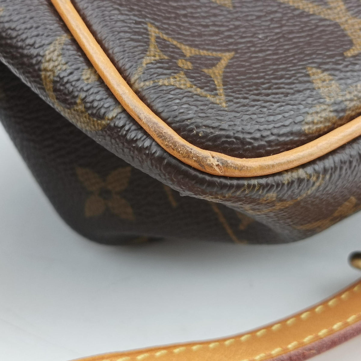 Pre-owned Louis Vuitton Vivacite PM Brown Monogram Canvas M51165 shoulderbag | stylenewstar