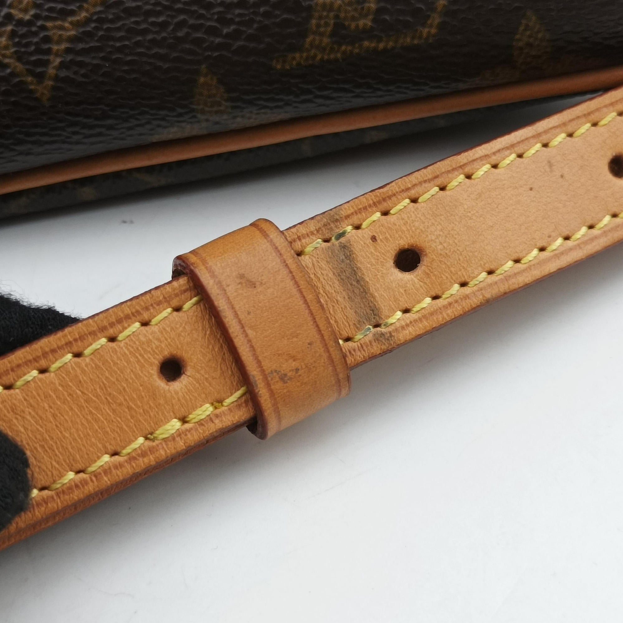 Pre-owned Louis Vuitton Vivacite PM Brown Monogram Canvas M51165 shoulderbag | stylenewstar