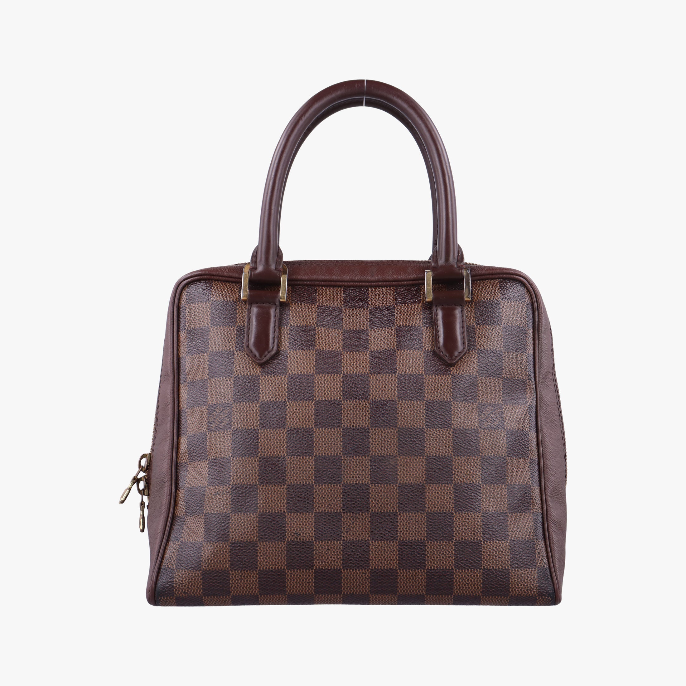 Pre-owned Louis Vuitton Triana EBENE Damier Canvas N51155 handbag | stylenewstar