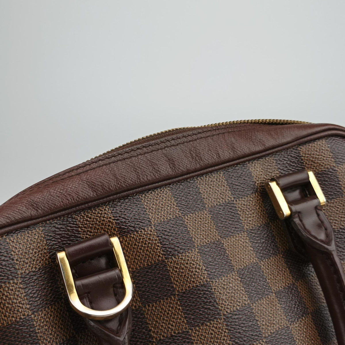 Pre-owned Louis Vuitton Triana EBENE Damier Canvas N51155 handbag | stylenewstar