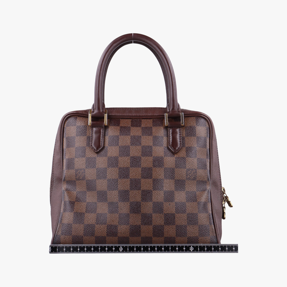 Pre-owned Louis Vuitton Triana EBENE Damier Canvas N51155 handbag | stylenewstar