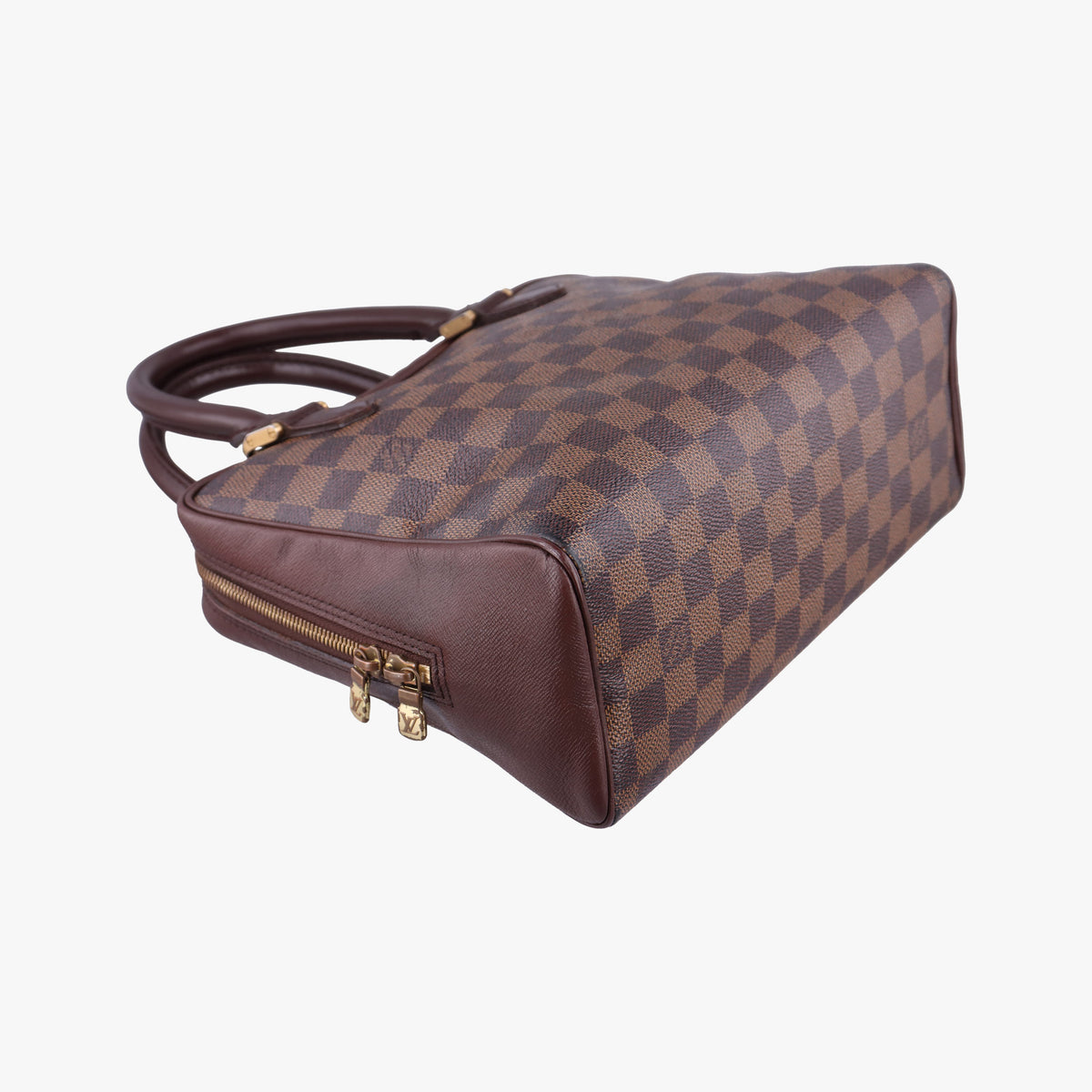 Pre-owned Louis Vuitton Triana EBENE Damier Canvas N51155 handbag | stylenewstar