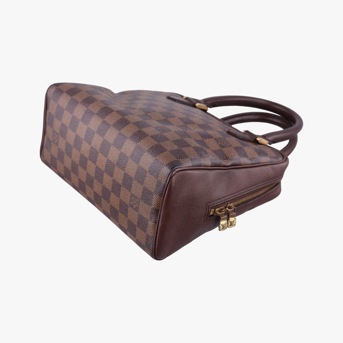 Pre-owned Louis Vuitton Triana EBENE Damier Canvas N51155 handbag | stylenewstar