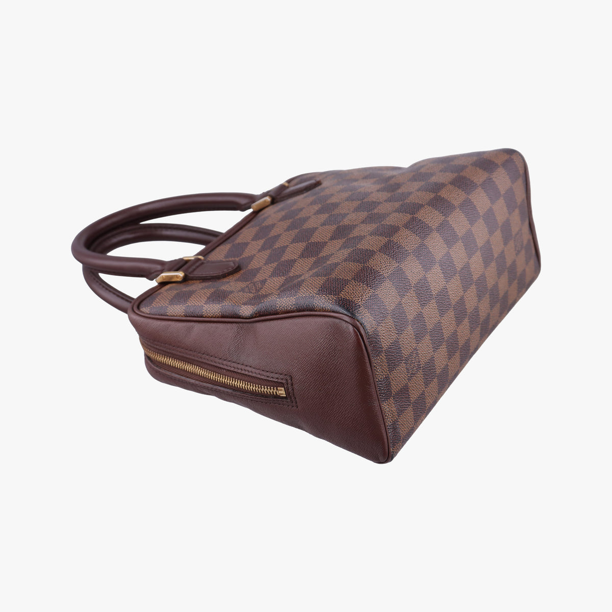 Pre-owned Louis Vuitton Triana EBENE Damier Canvas N51155 handbag | stylenewstar