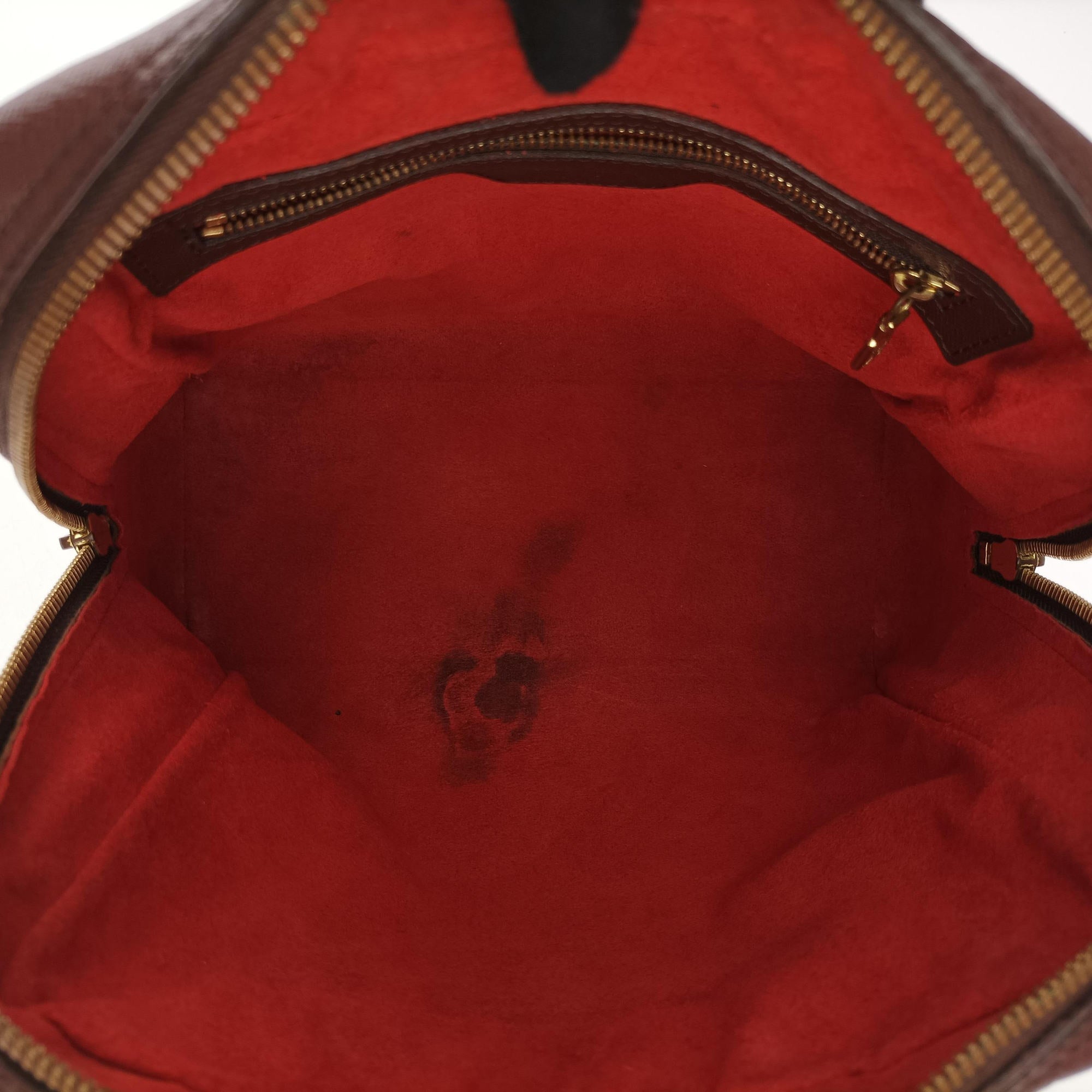 Pre-owned Louis Vuitton Triana EBENE Damier Canvas N51155 handbag | stylenewstar