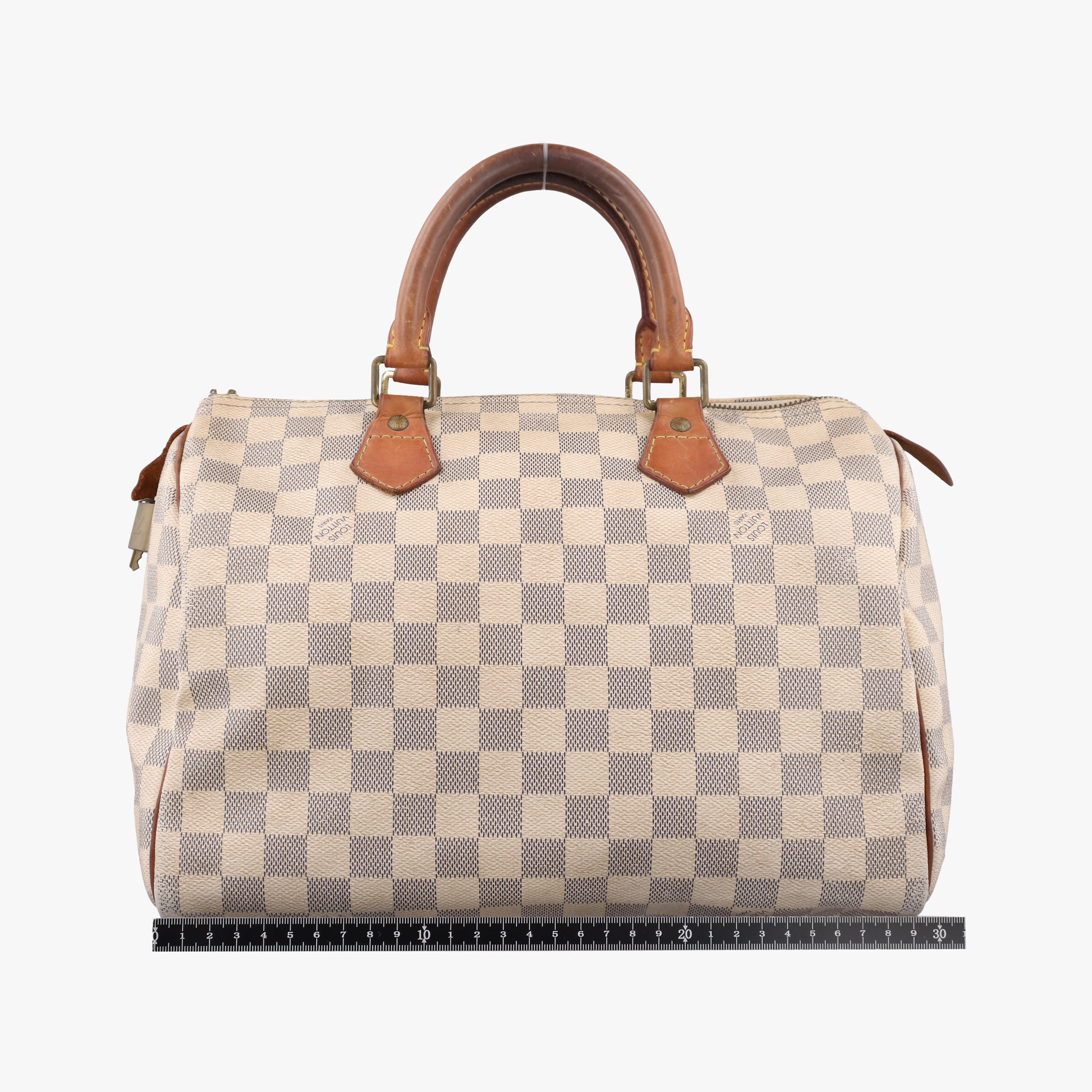 Pre-owned Louis Vuitton Speedy 30 AZUR Damier Canvas N41533 handbag | stylenewstar