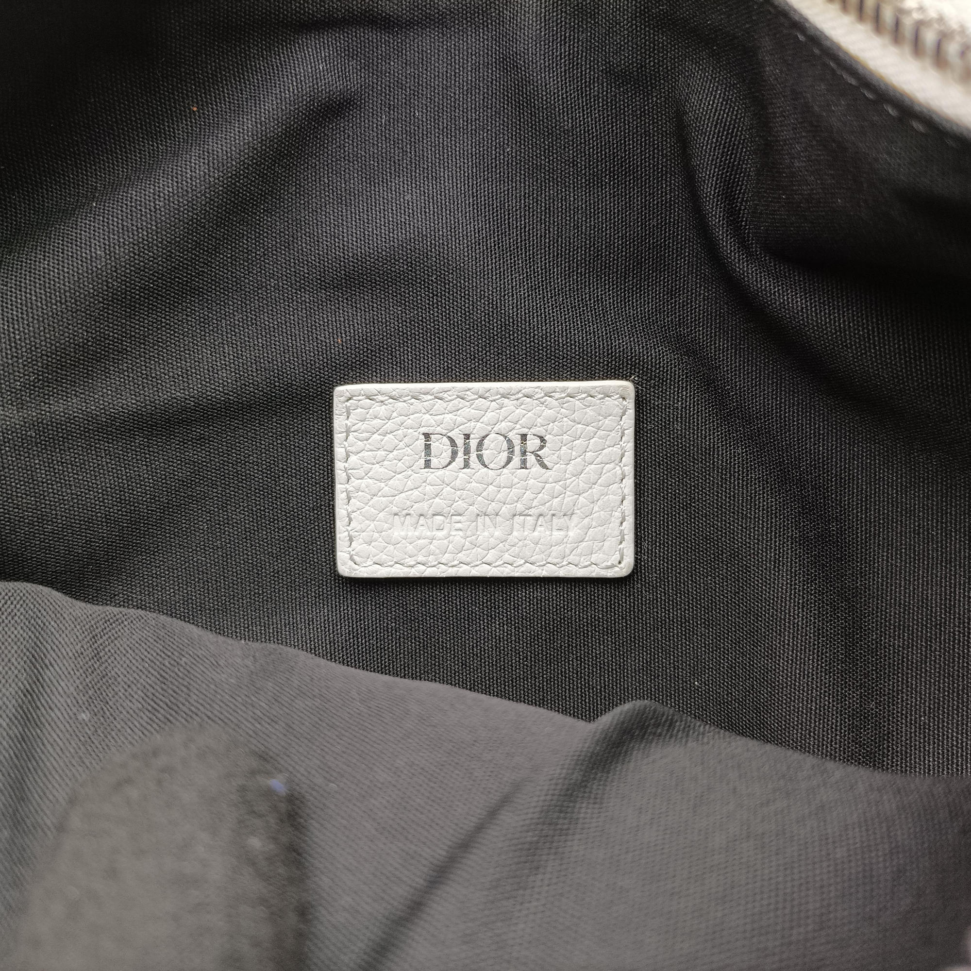 Pre-owned Christian Dior Saddle White leather  shoulderbag | stylenewstar