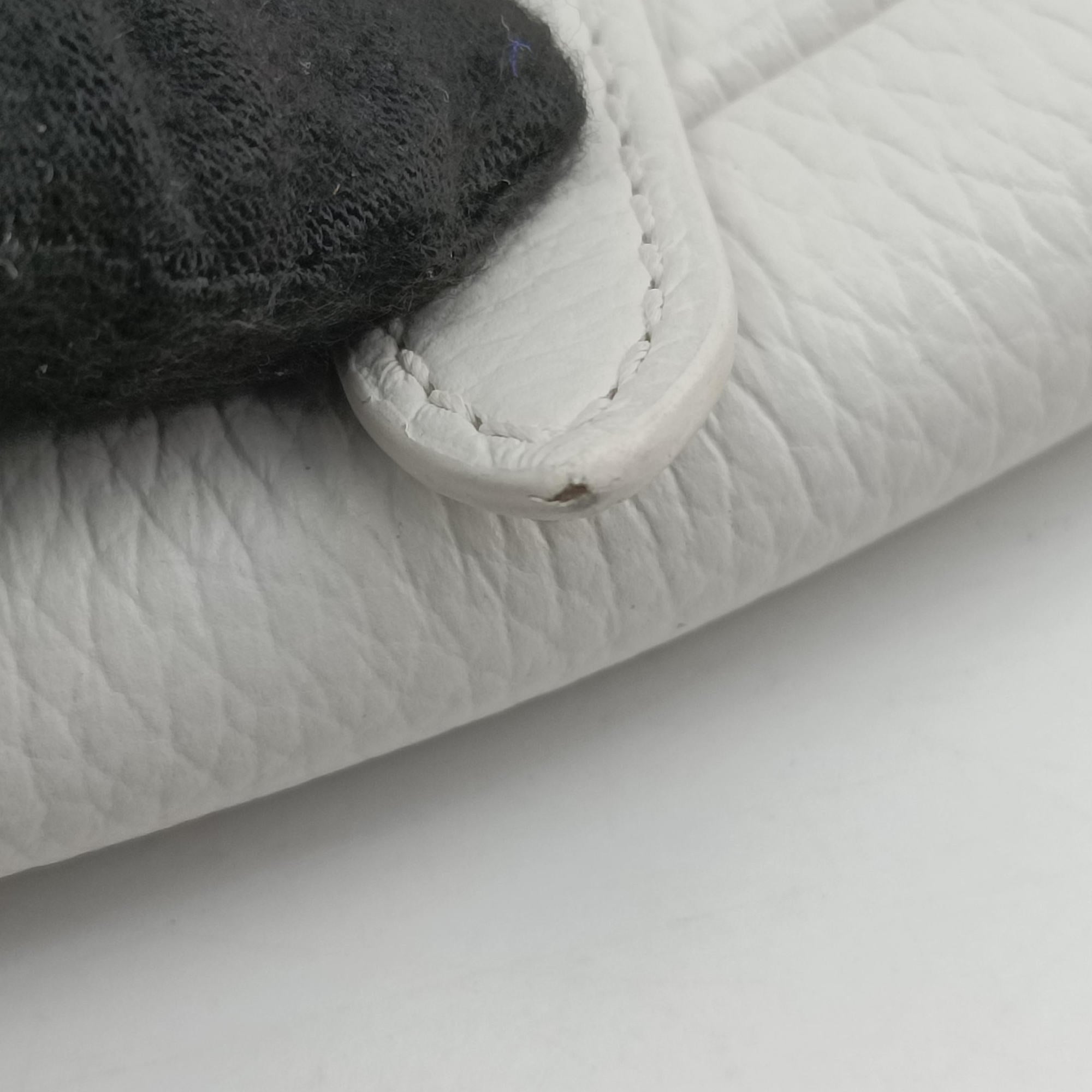 Pre-owned Christian Dior Saddle White leather  shoulderbag | stylenewstar