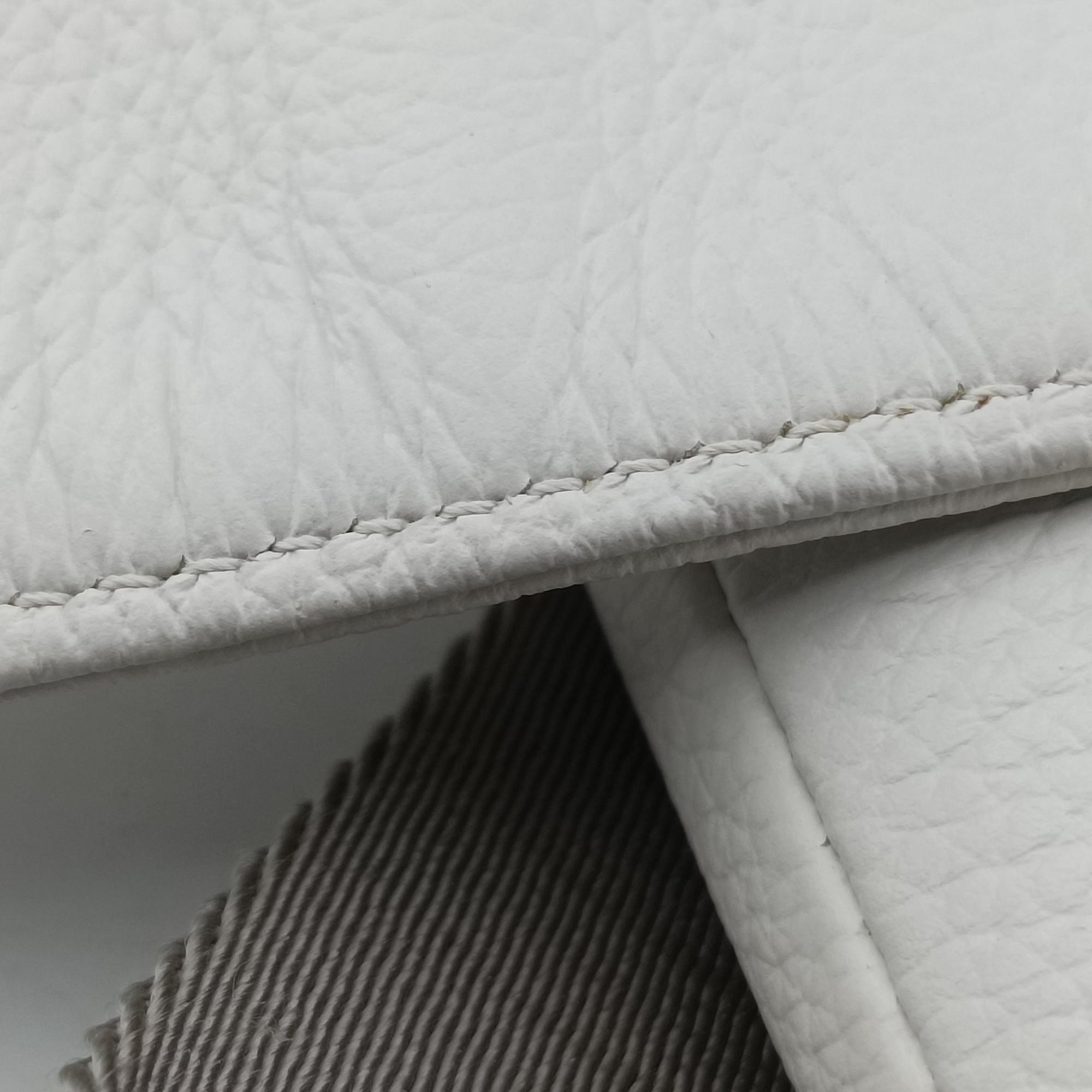 Pre-owned Christian Dior Saddle White leather  shoulderbag | stylenewstar