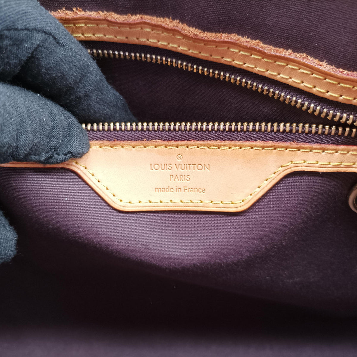 Pre-owned Louis Vuitton Brea MM AMARANTE Vernis M91619 shoulderbag | stylenewstar