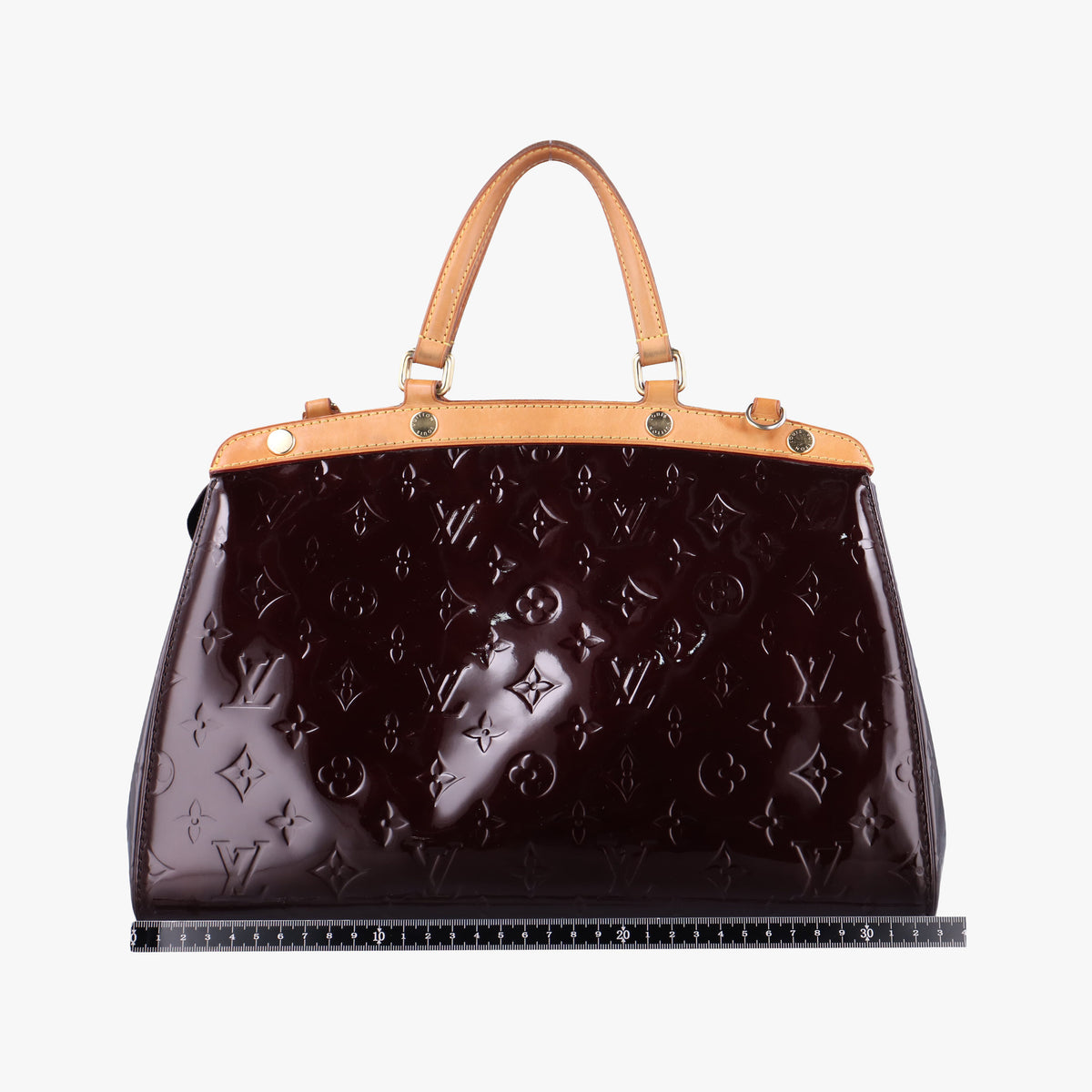 Pre-owned Louis Vuitton Brea MM AMARANTE Vernis M91619 shoulderbag | stylenewstar