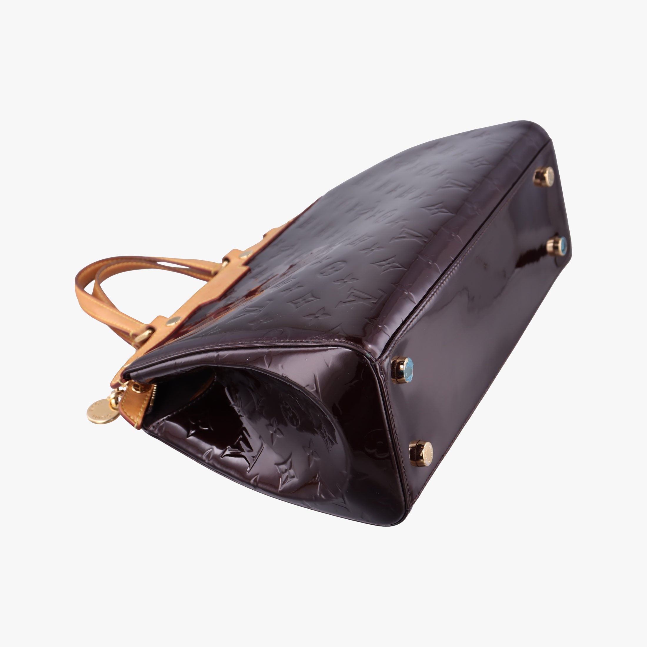 Pre-owned Louis Vuitton Brea MM AMARANTE Vernis M91619 shoulderbag | stylenewstar