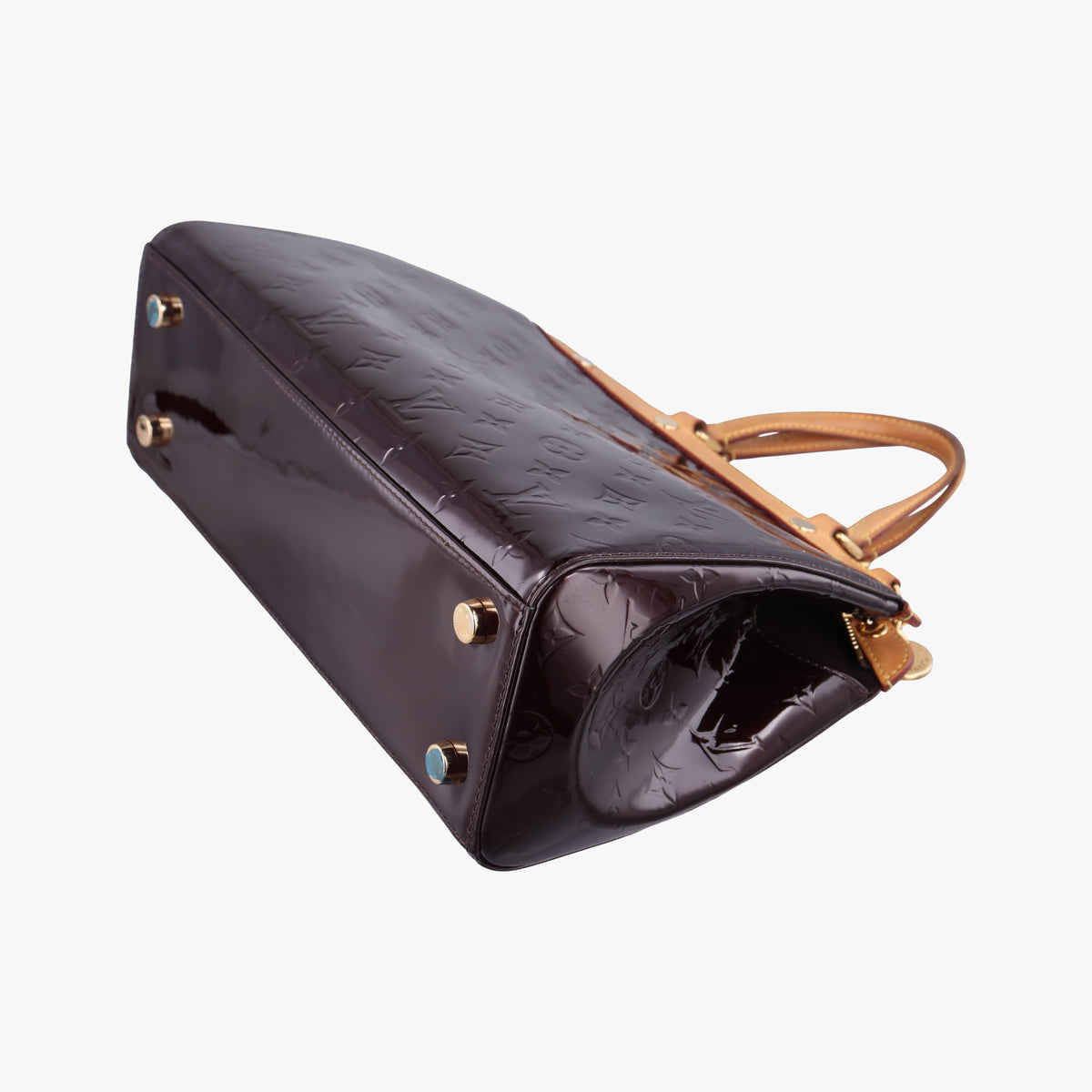 Pre-owned Louis Vuitton Brea MM AMARANTE Vernis M91619 shoulderbag | stylenewstar