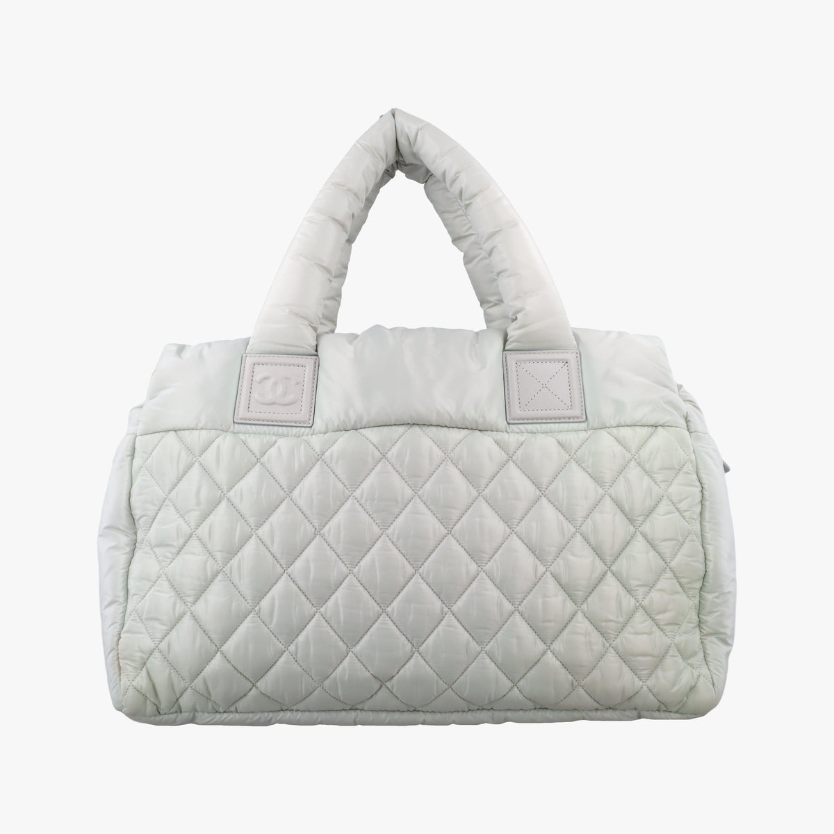 Pre-owned Chanel Coco Cocoon Green nylon A48620 handbag | stylenewstar