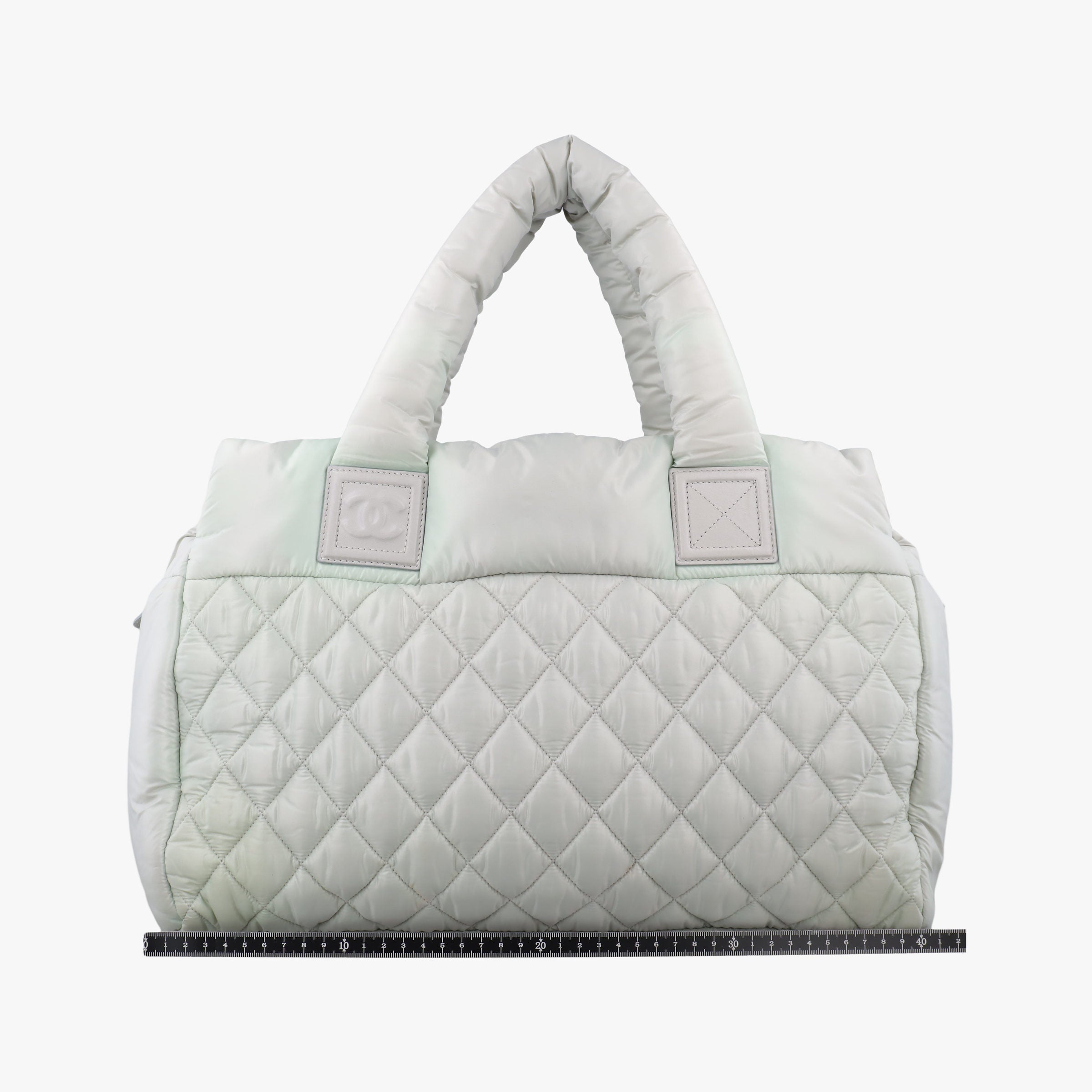 Pre-owned Chanel Coco Cocoon Green nylon A48620 handbag | stylenewstar