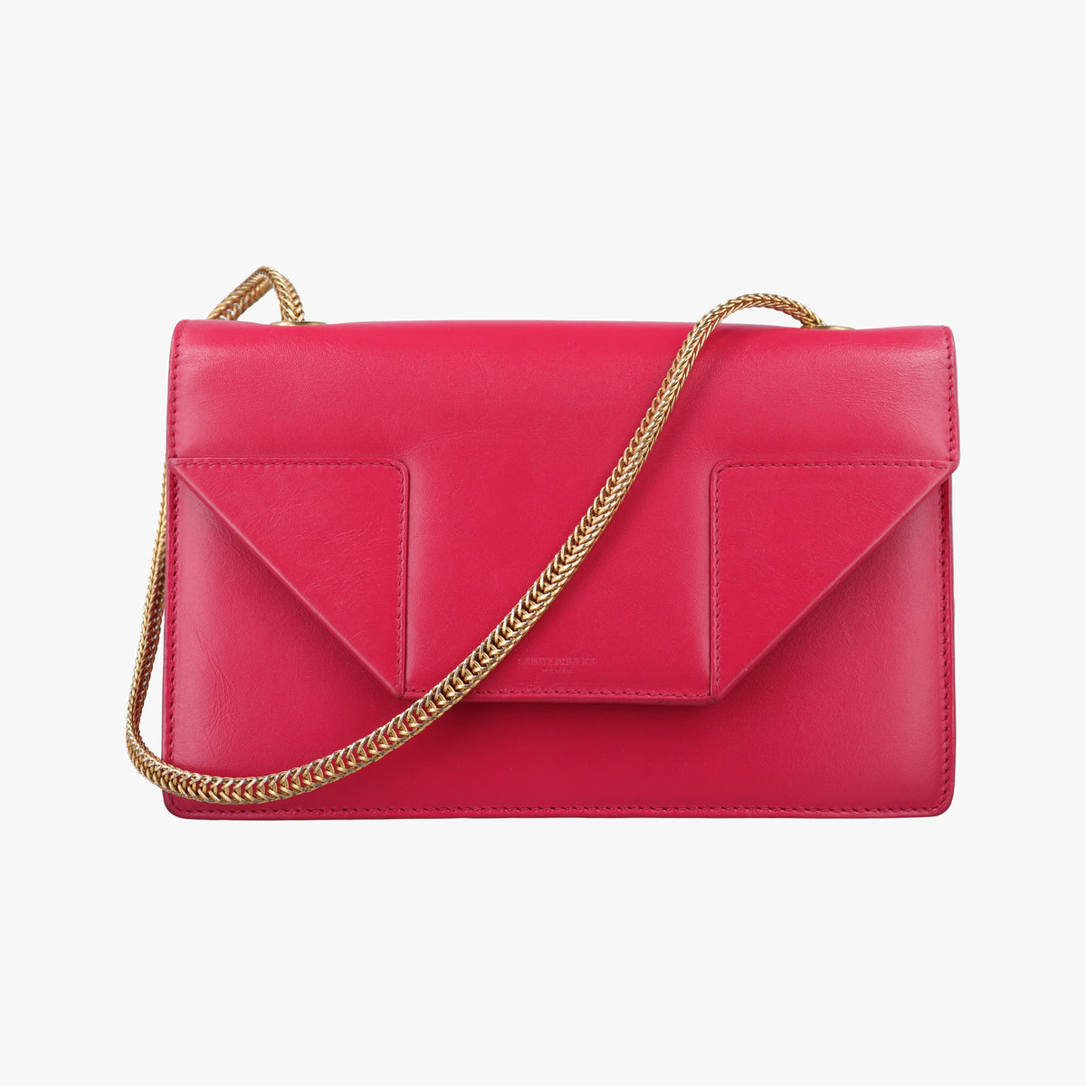 Vintage Yves Saint Laurent Small Betty Flap Red Leather 314516 shoulderbag | stylenewstar