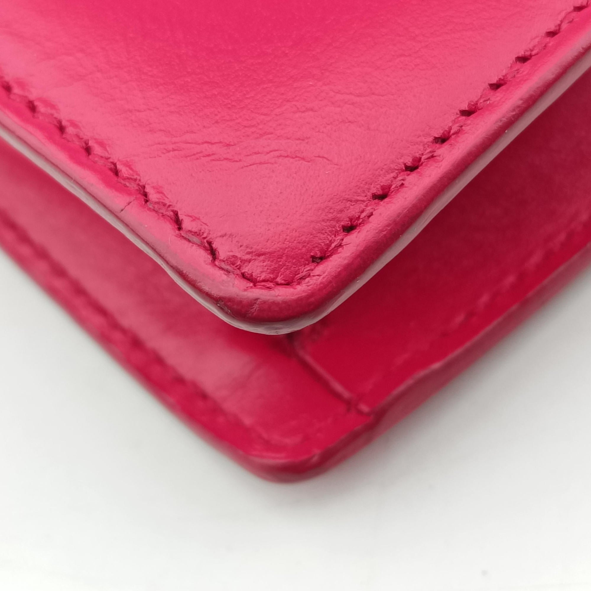 Vintage Yves Saint Laurent Small Betty Flap Red Leather 314516 shoulderbag | stylenewstar