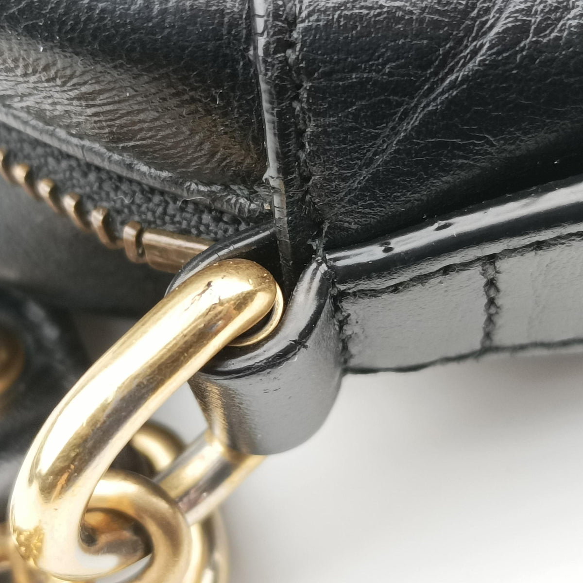 Vintage Gucci GG Marmont Black Leather 448065 shoulderbag | stylenewstar