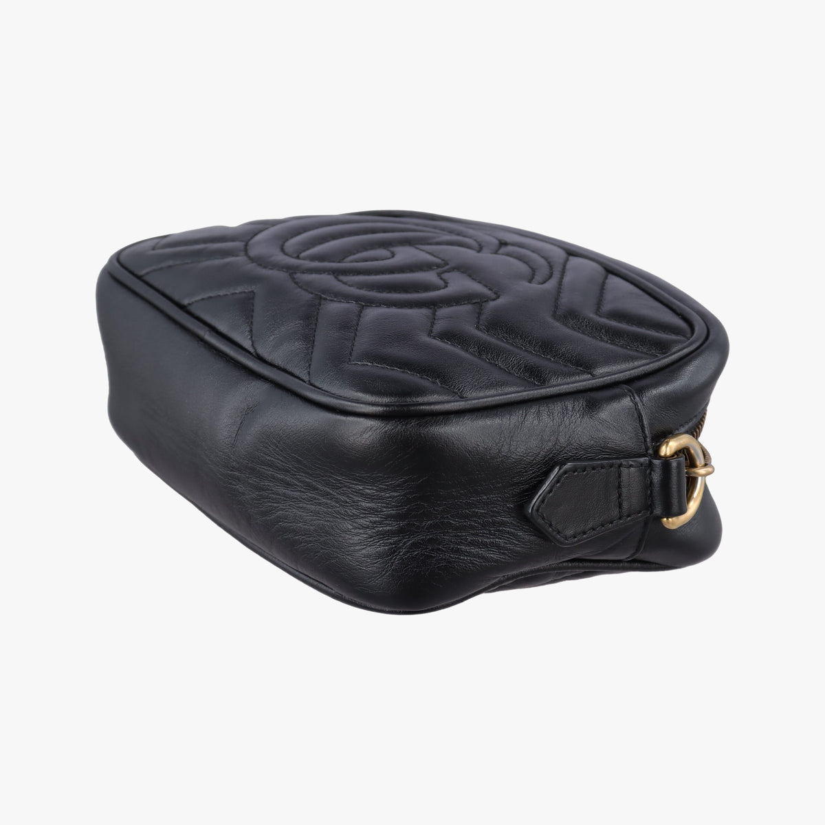 Vintage Gucci GG Marmont Black Leather 448065 shoulderbag | stylenewstar