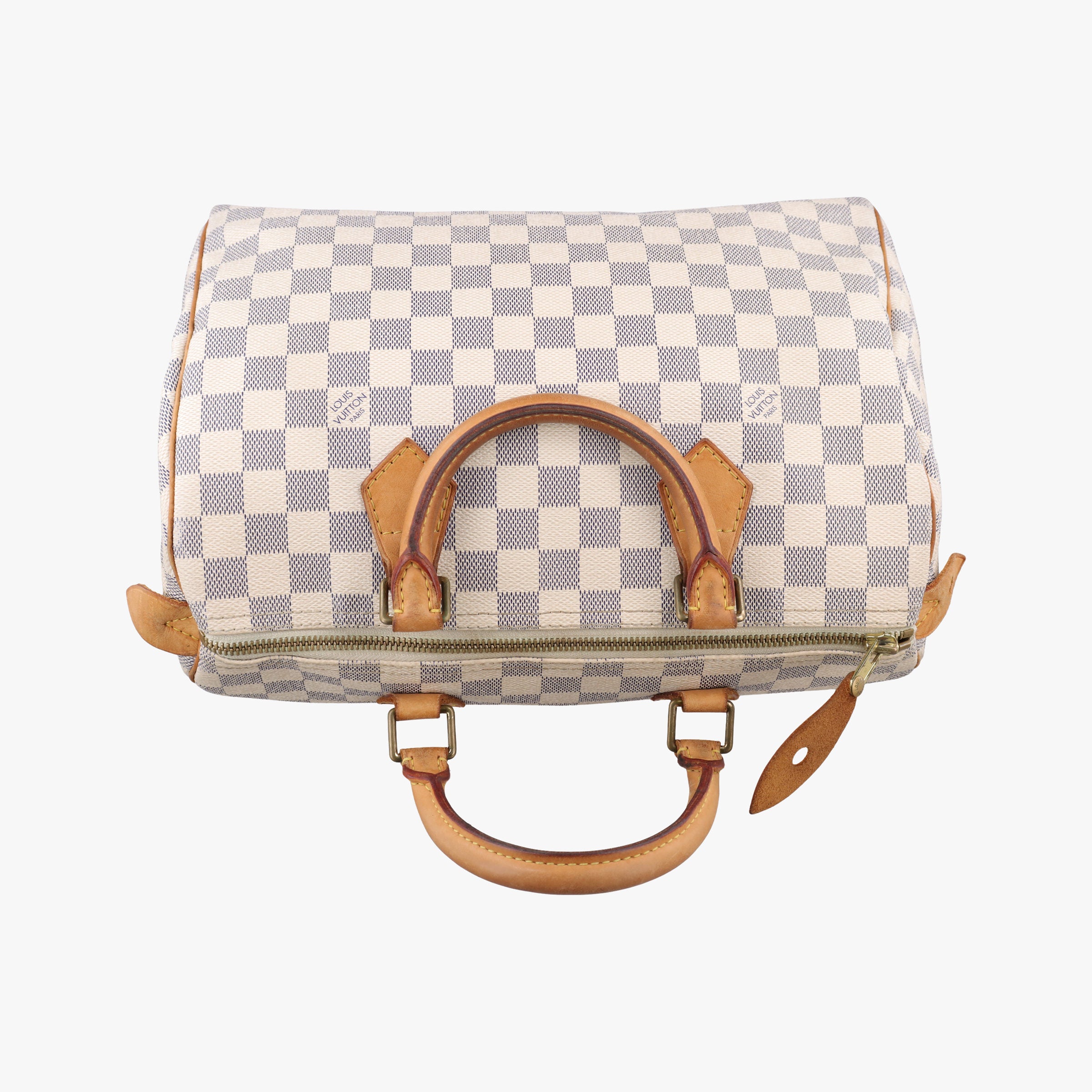 Secondhand Louis Vuitton Speedy 30 AZUR Damier Canvas N41533 shoulderbag | stylenewstar