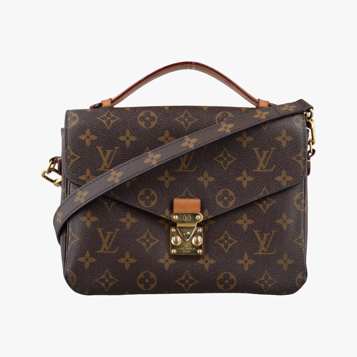 Secondhand Louis Vuitton Pochette Metis MM Brown Monogram Canvas M44875 shoulderbag | stylenewstar