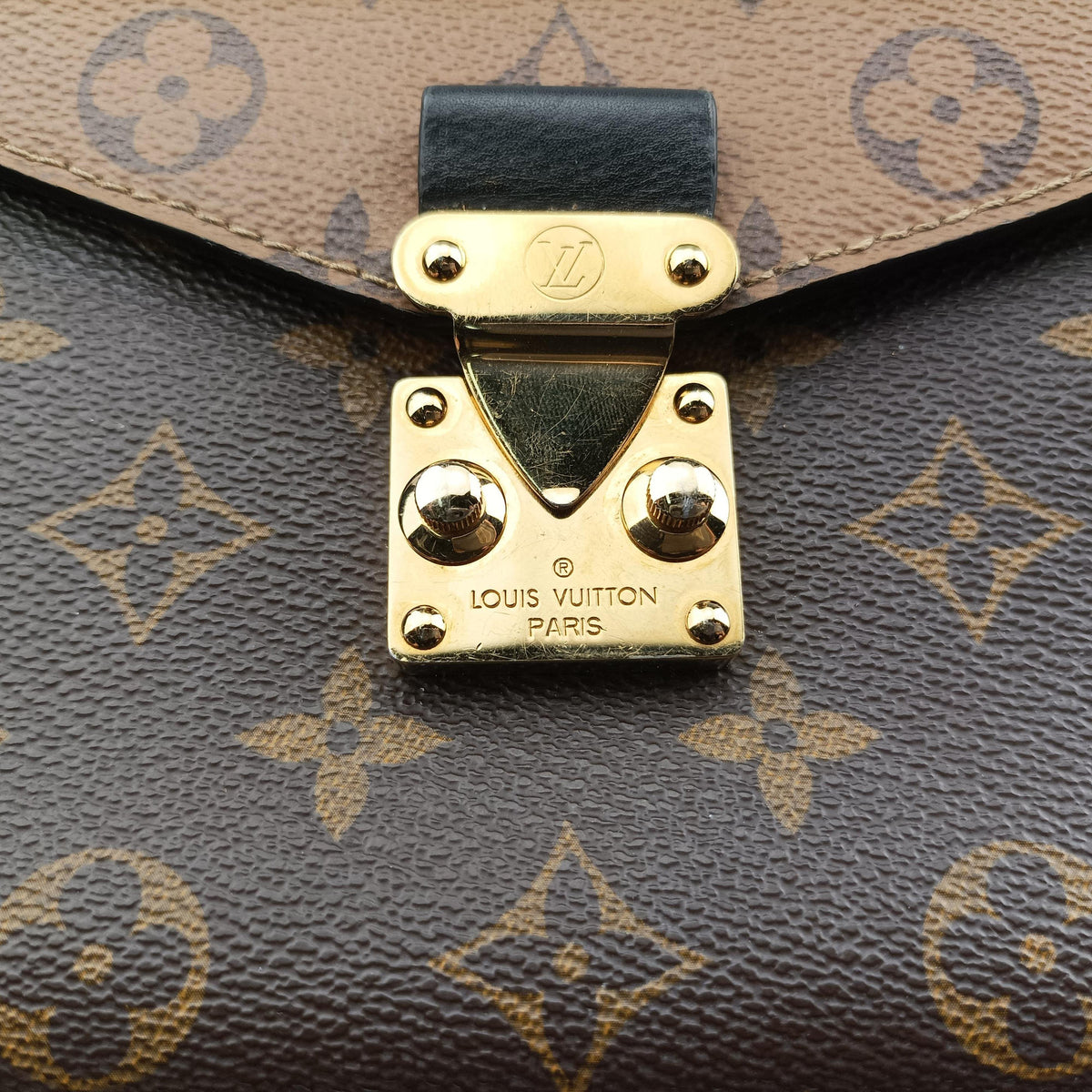Pre-owned Louis Vuitton Pochette Metis MM Brown Monogram Canvas M44876 shoulderbag | stylenewstar
